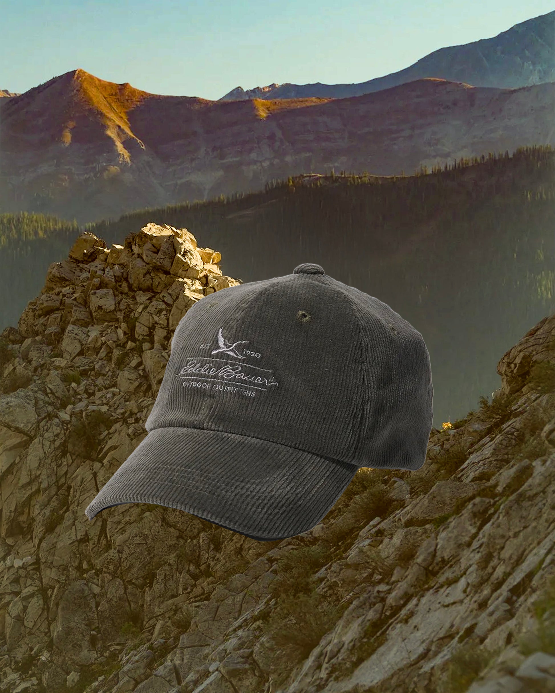 Eddie Bauer CORDUROY LOGO CAP