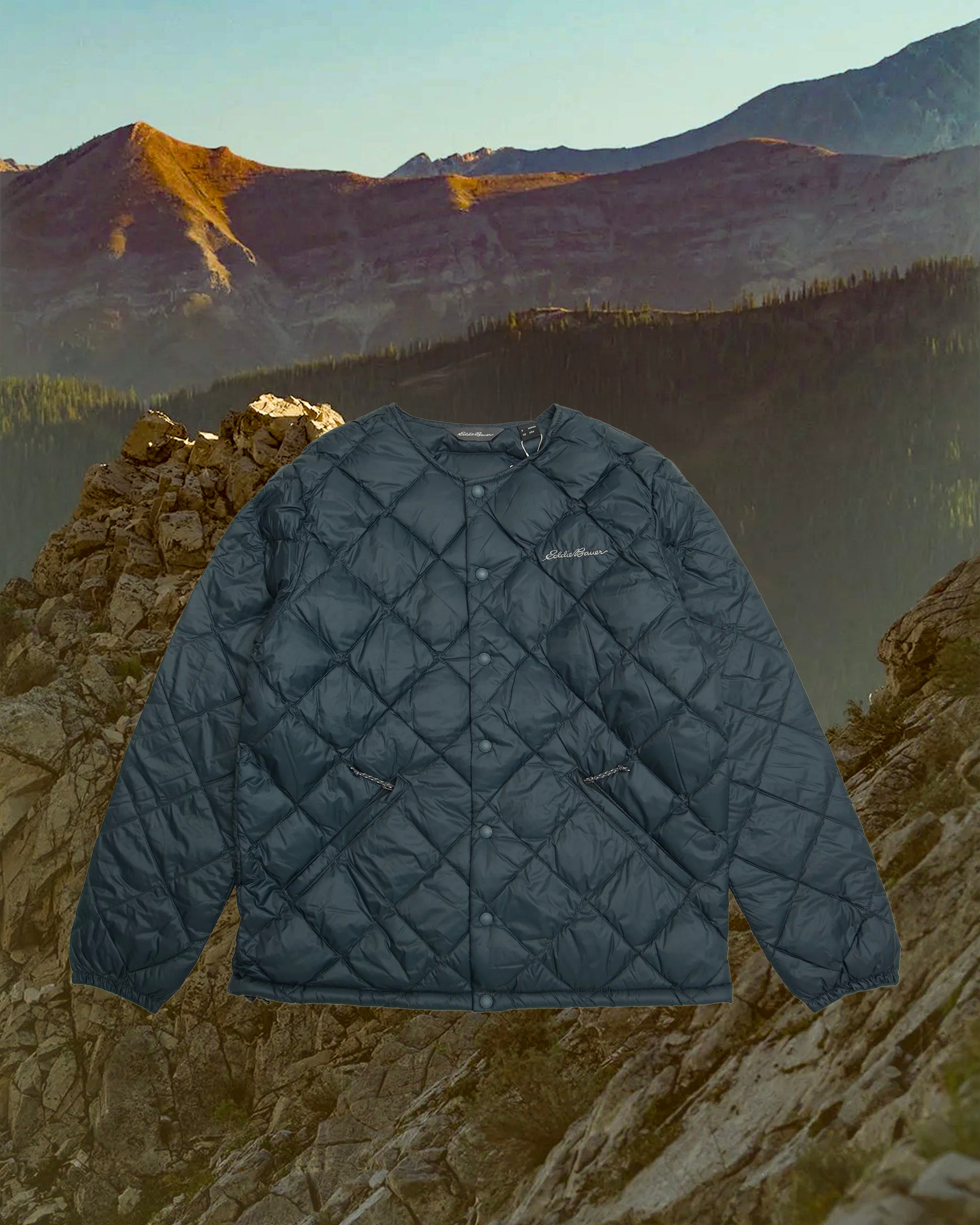 EDDIE BAUER | INNER DOWN CARDIGAN