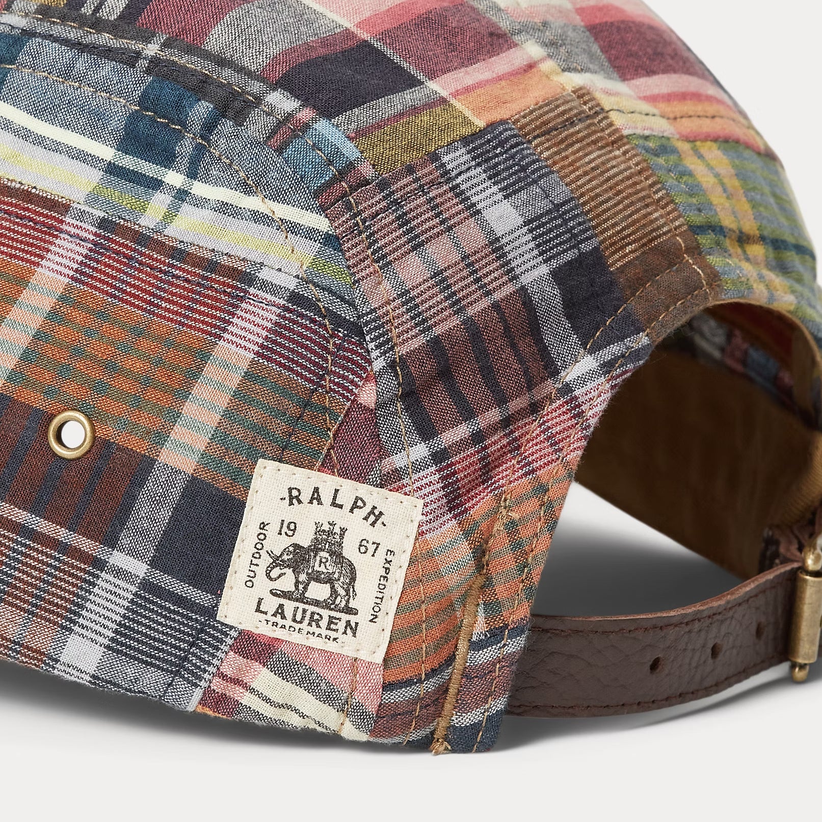 Polo Ralph Lauren PATCHWORK MADRAS WVN CAP