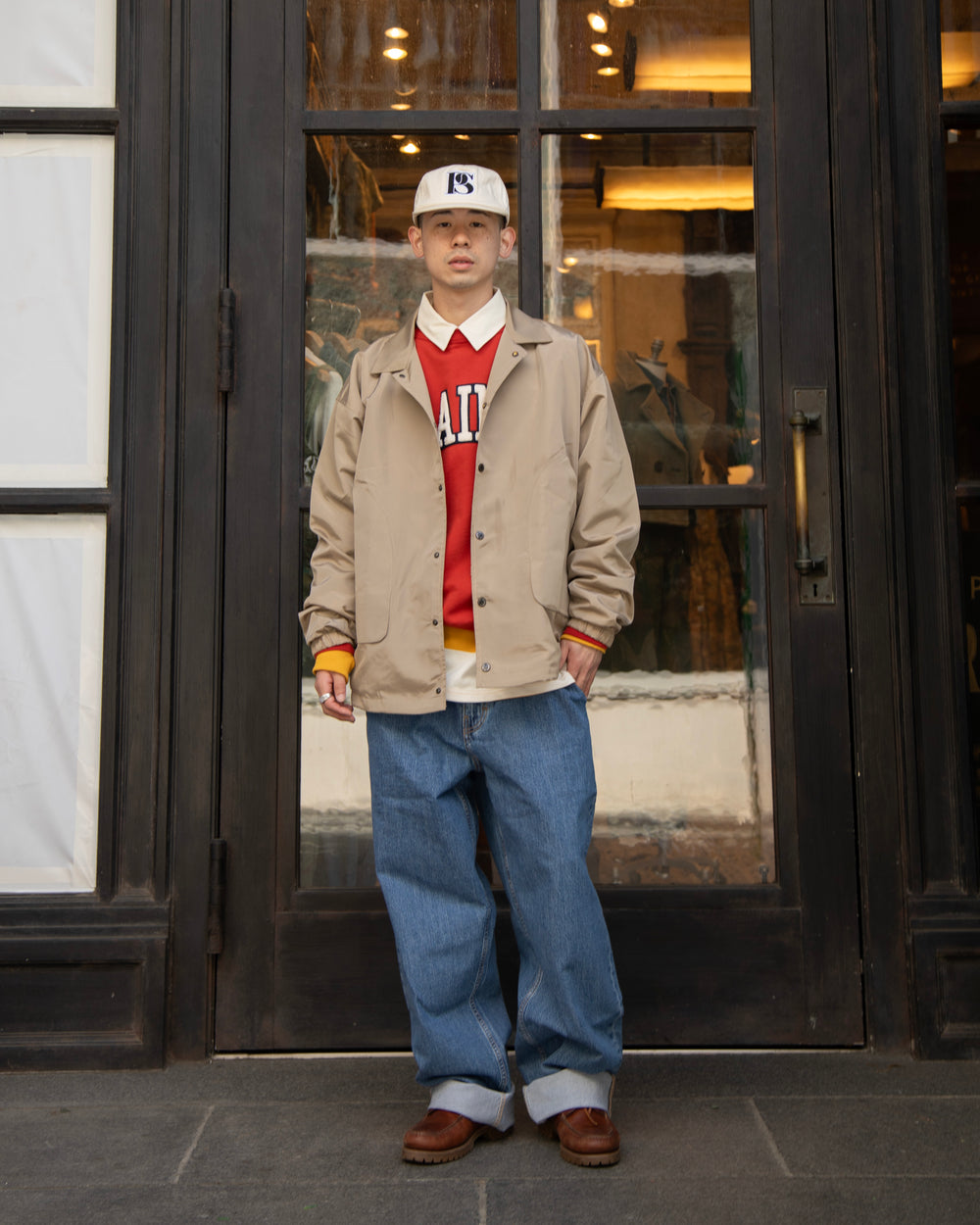 SEBAGO world " MAINE " crewneck style image