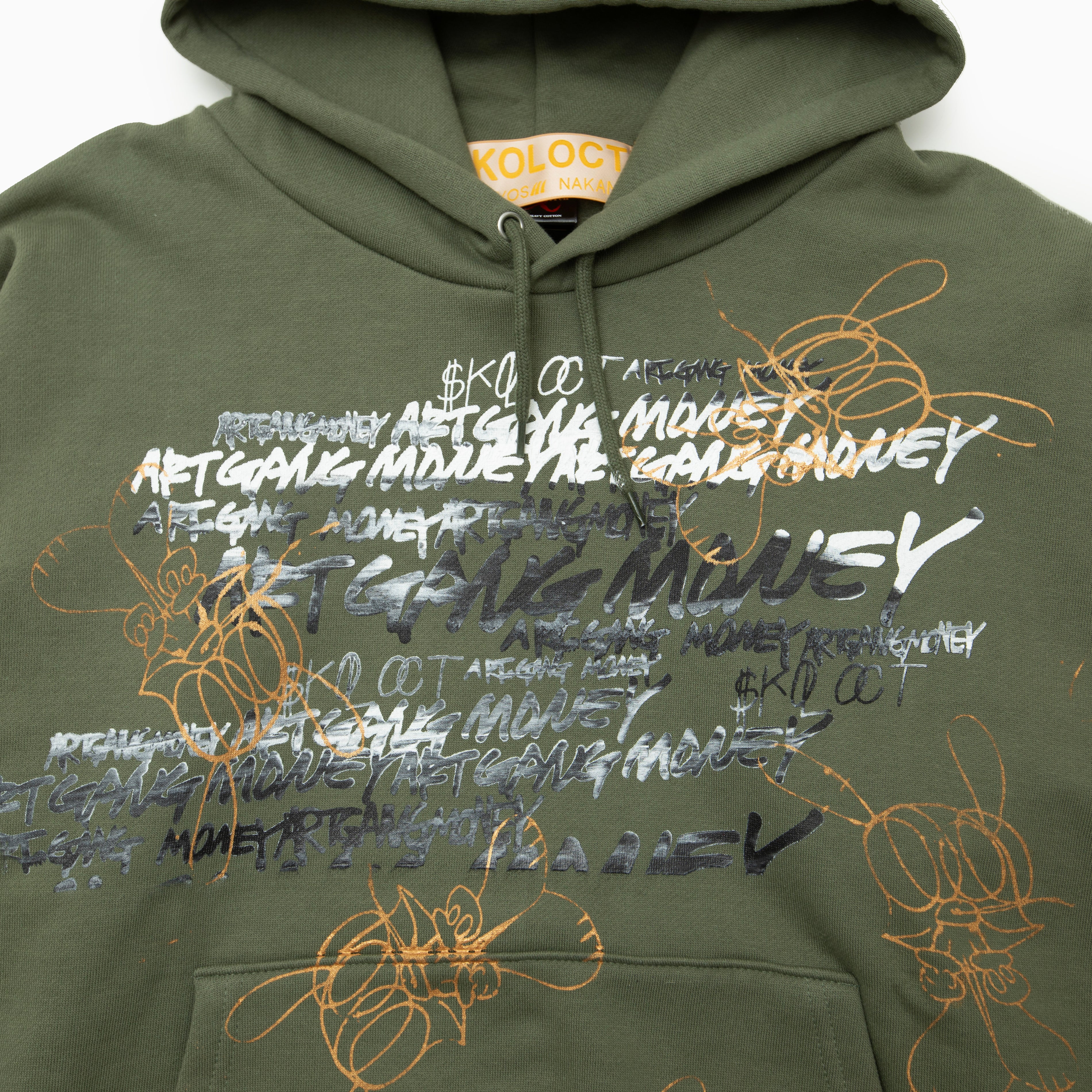$KOLOCT PAID IN PAINT HOODIE