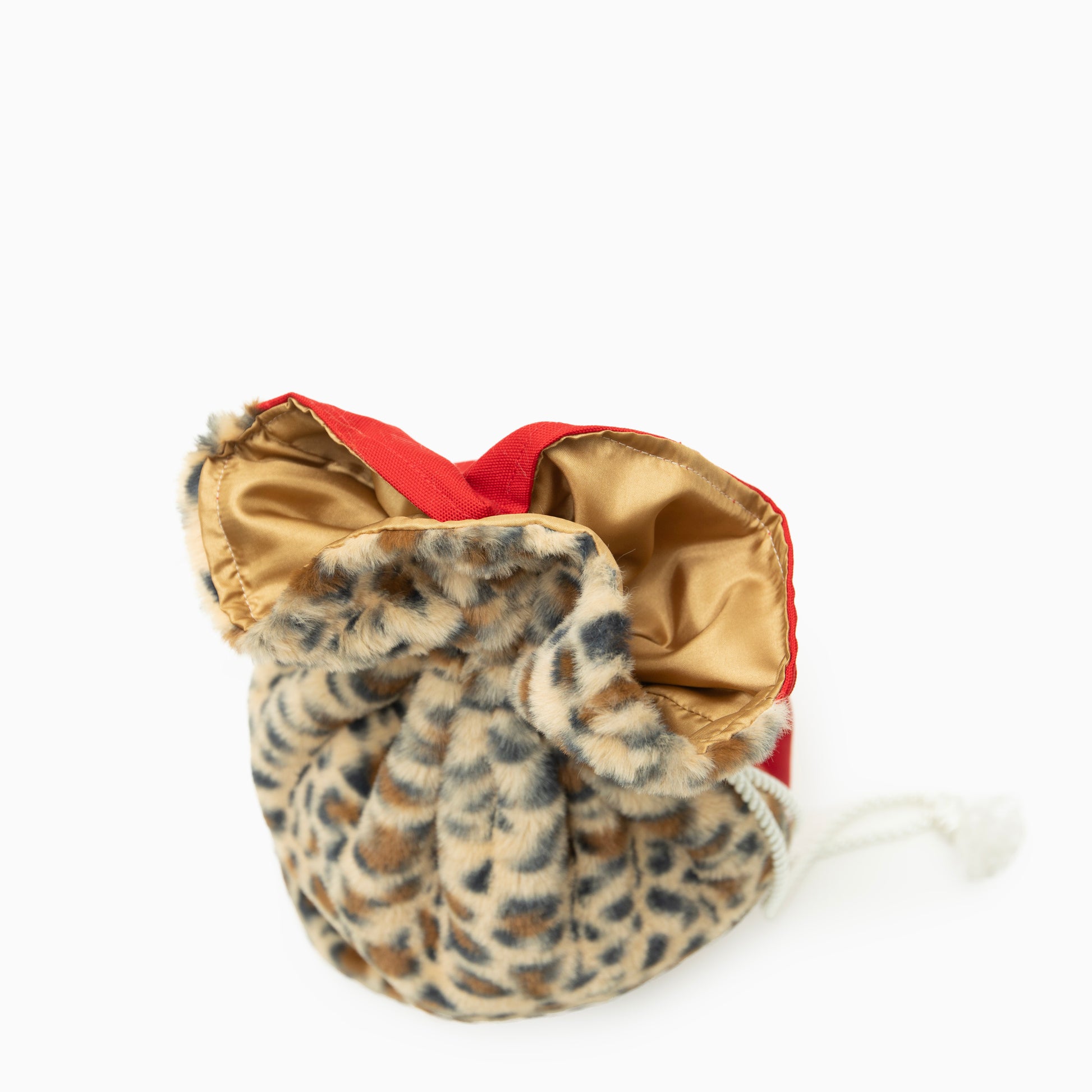 SKOLOCT MONEY BAG - RED (LEOPARD)