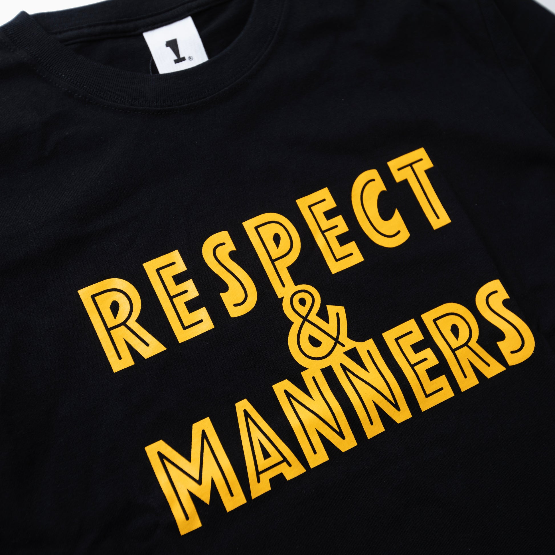 Special 1 clothing RESPECT & MANNERS L/S T-SHIRTS
