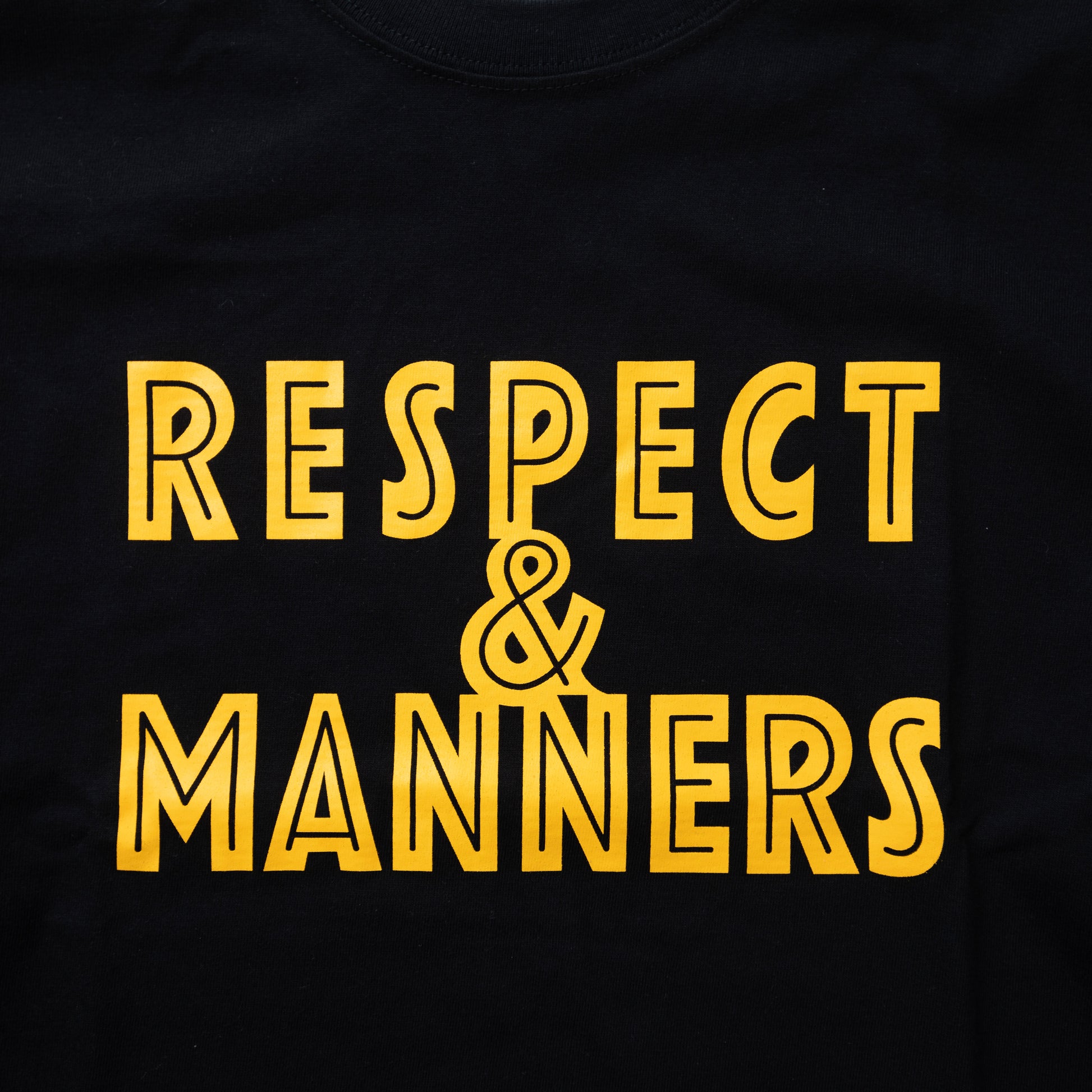 Special 1 clothing RESPECT & MANNERS L/S T-SHIRTS