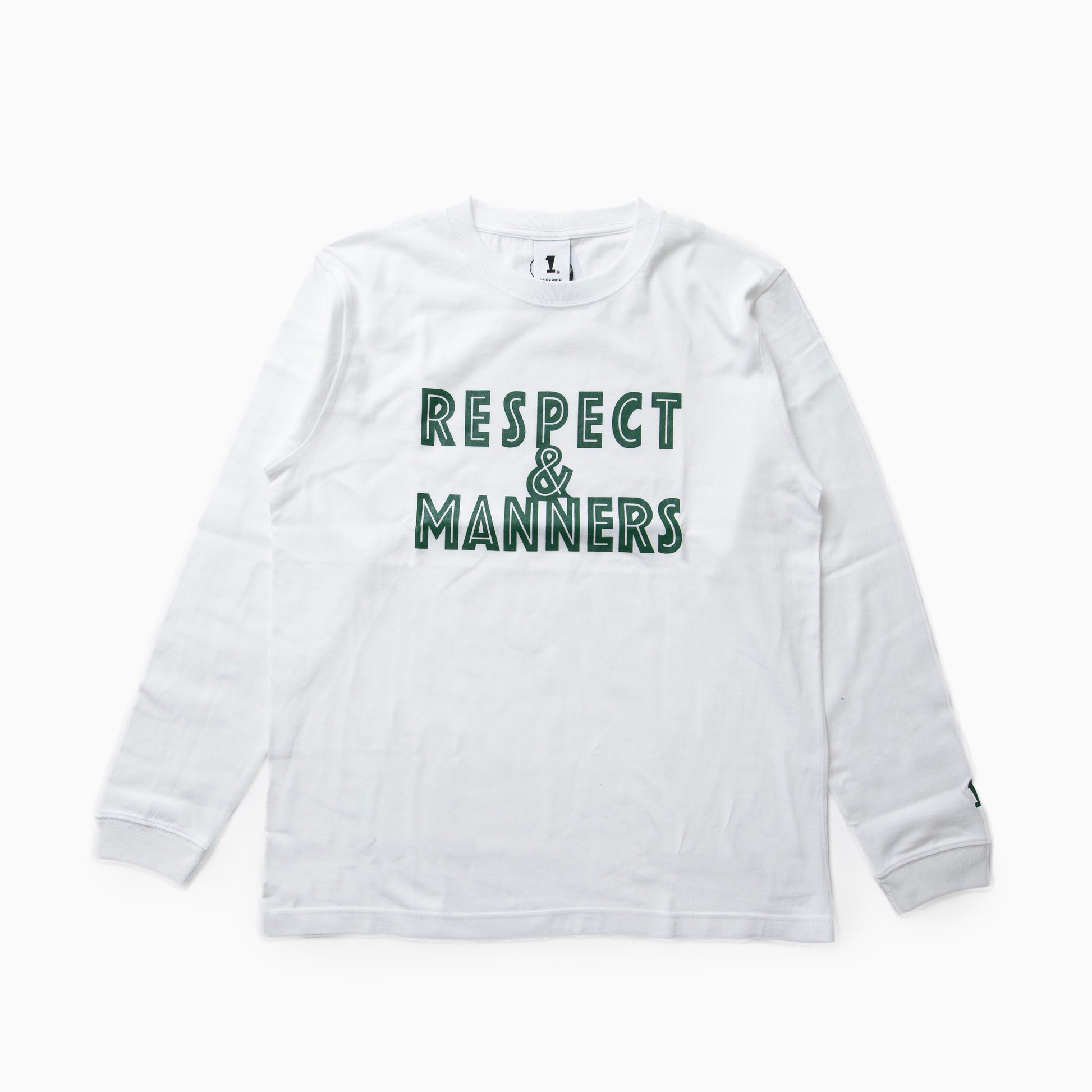 Special 1 clothing RESPECT & MANNERS L/S T-SHIRTS