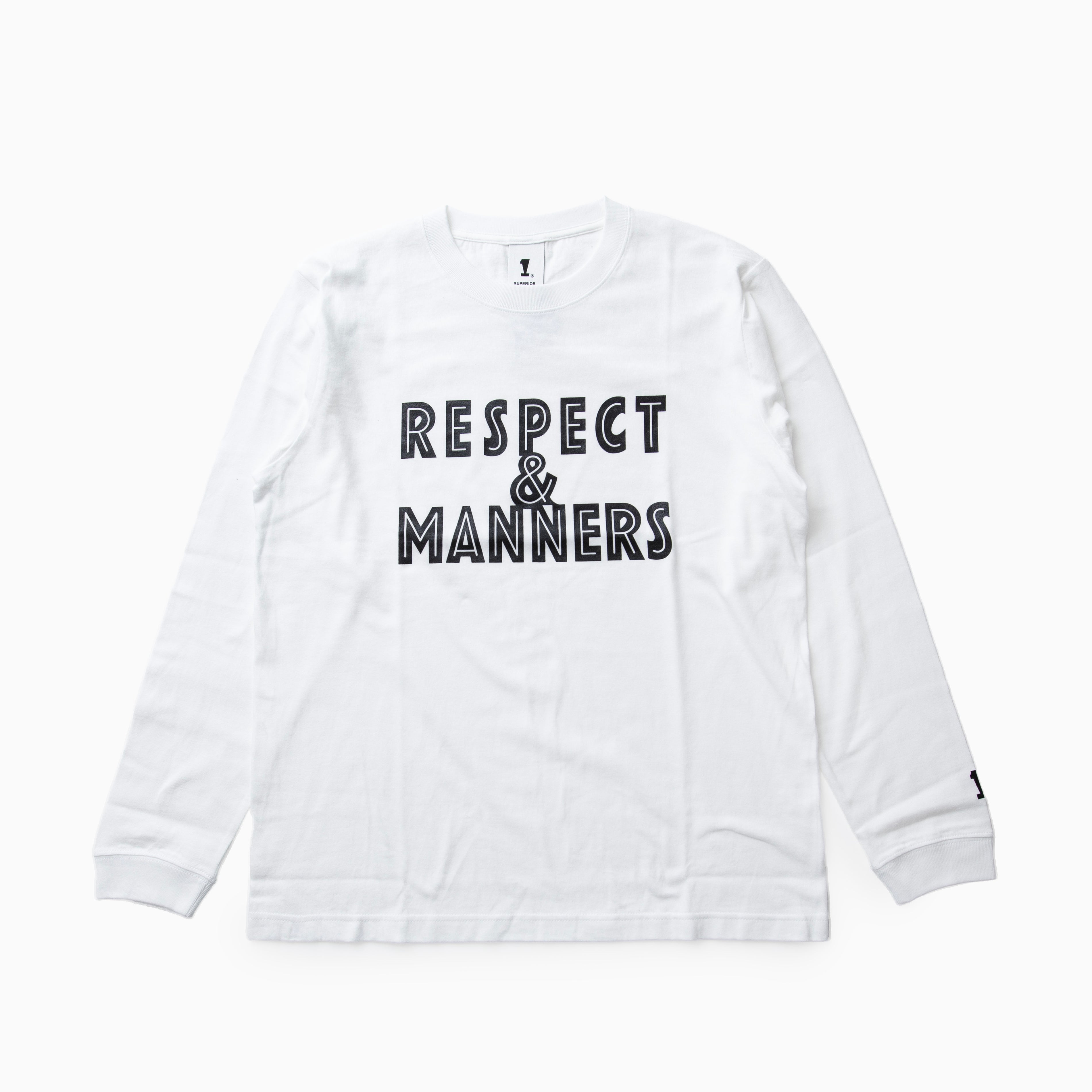 Special 1 clothing RESPECT & MANNERS L/S T-SHIRTS