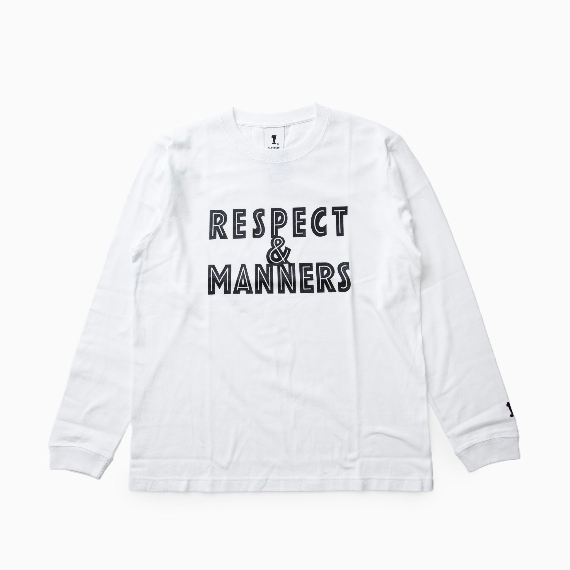 Special 1 clothing RESPECT & MANNERS L/S T-SHIRTS