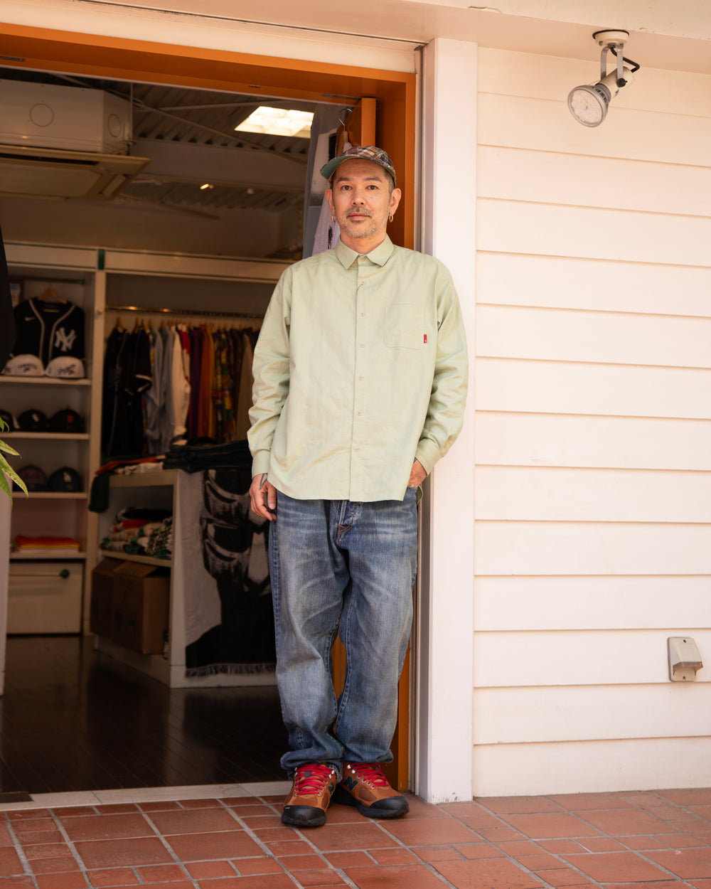 Special 1 clothing Asanoha L/S SHIRTS style image