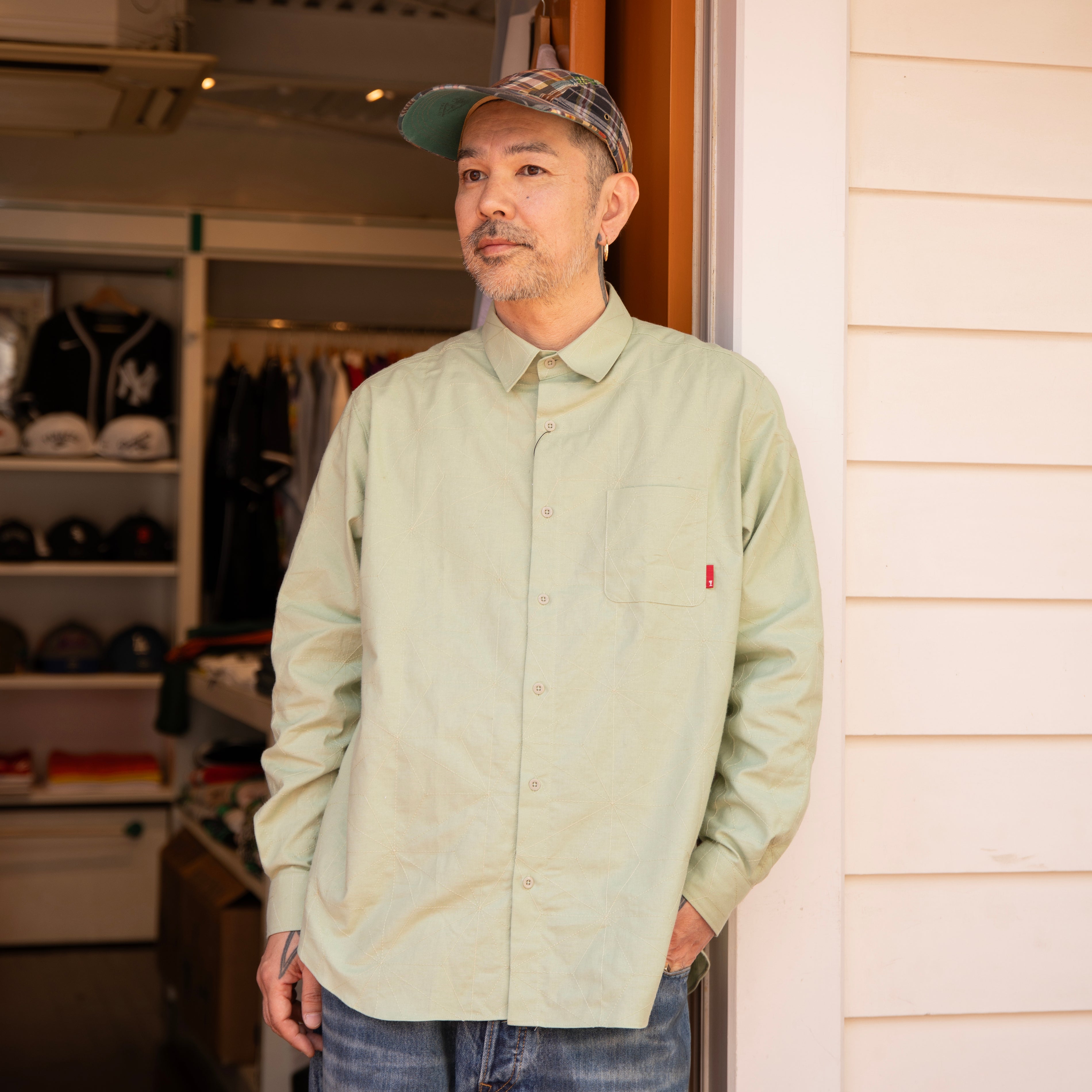 Special 1 clothing Asanoha L/S SHIRTS
