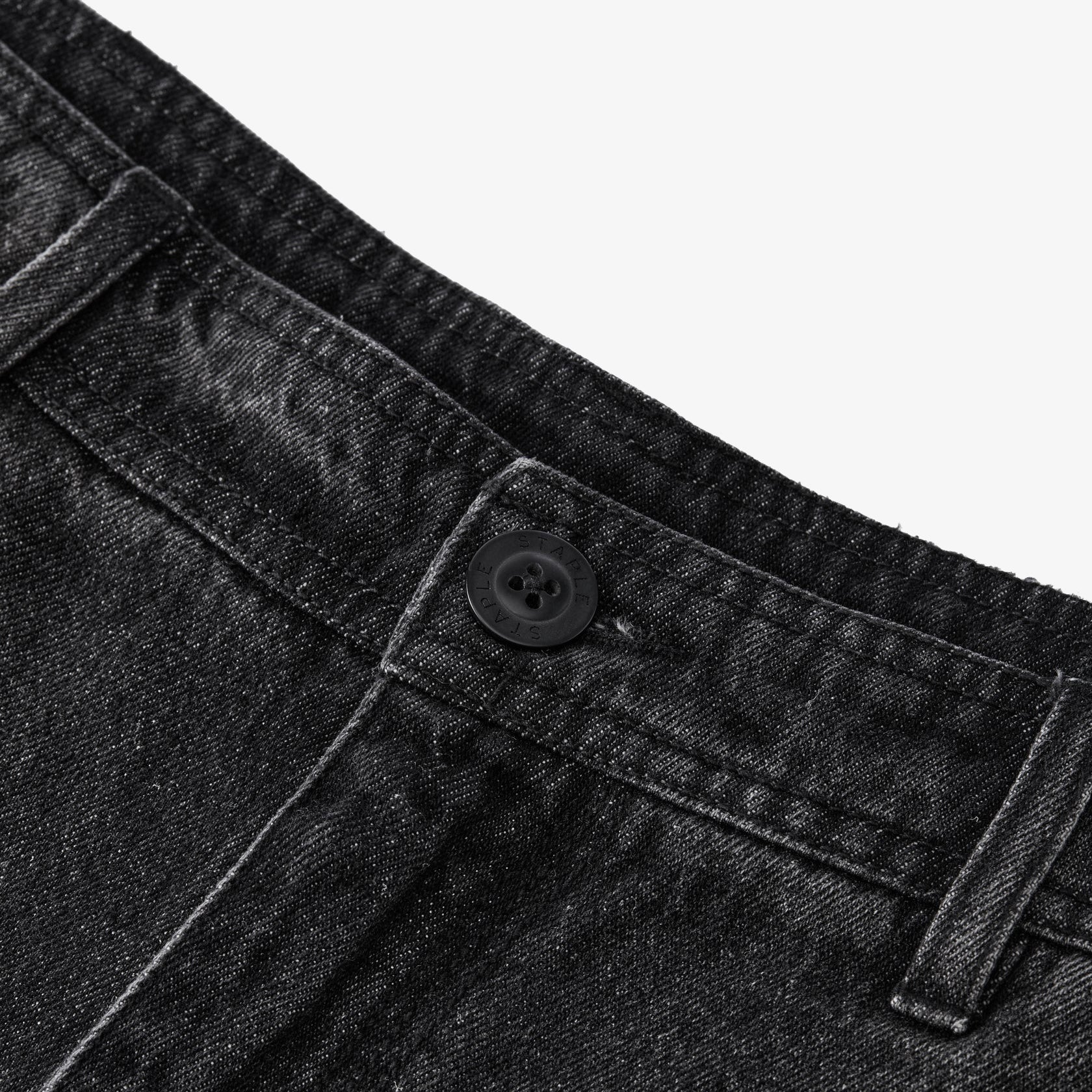 Staple Pigeon DENIM PANEL SHORT