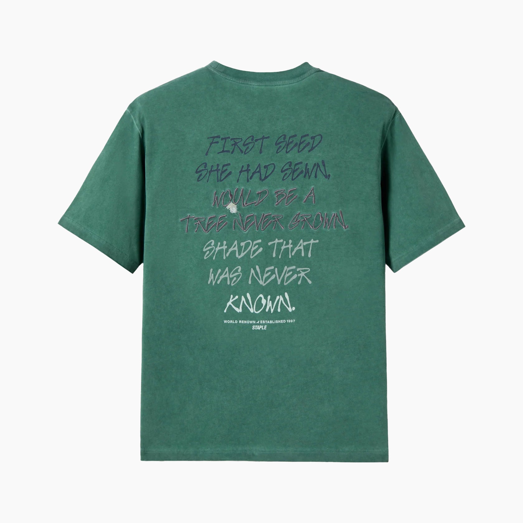 Staple Pigeon EVERGREEN WASHED TEE