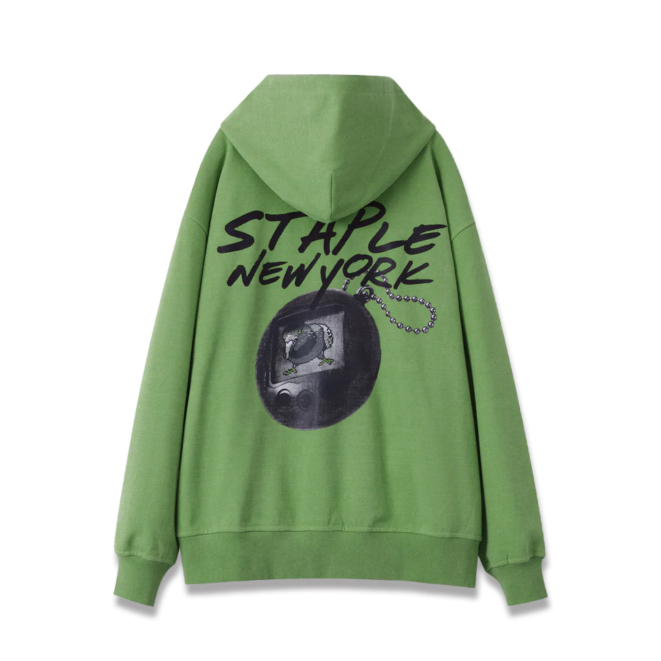 STAPLE Digital Pigeon Zip Up hoodie