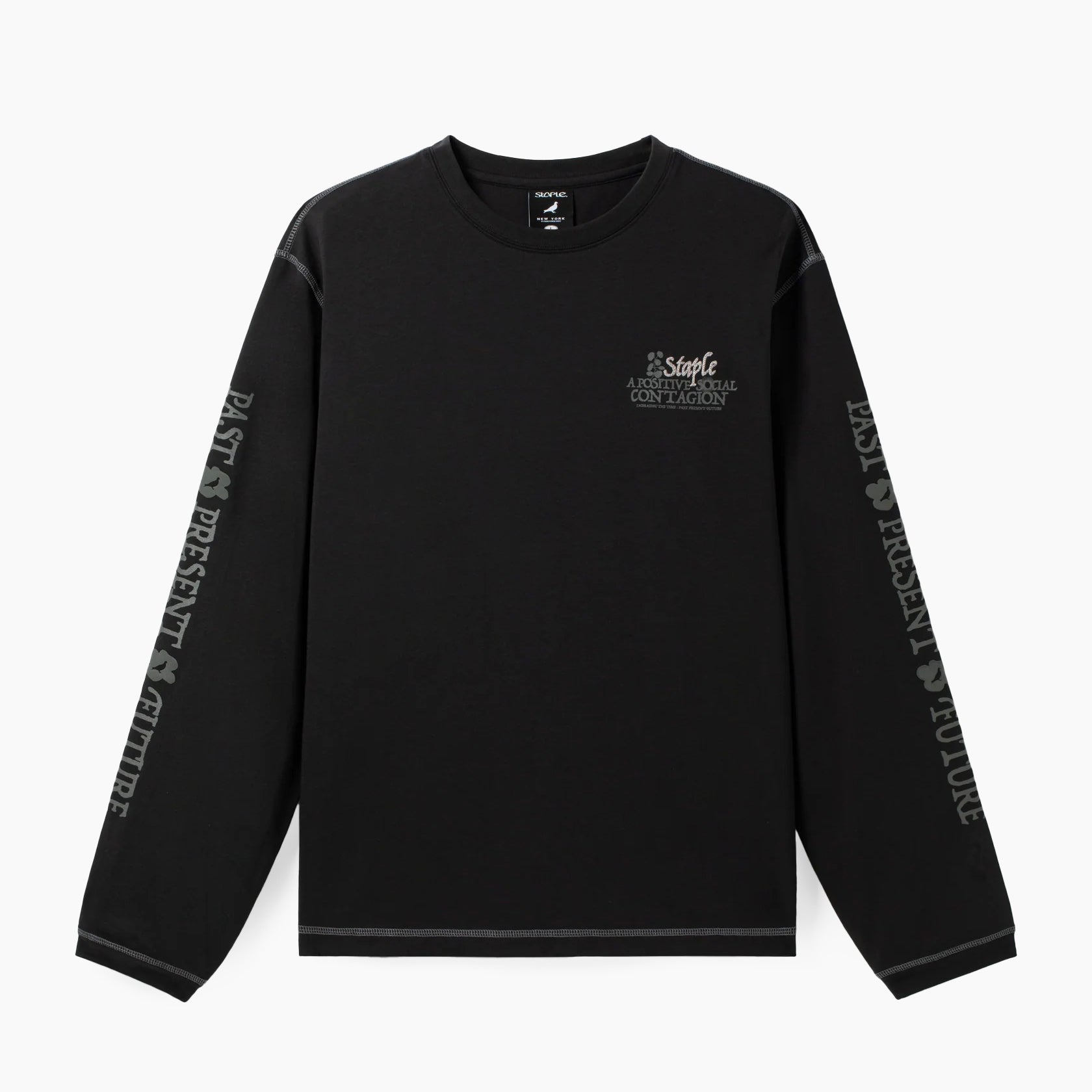 STAPLE MONSTERA L/S TEE