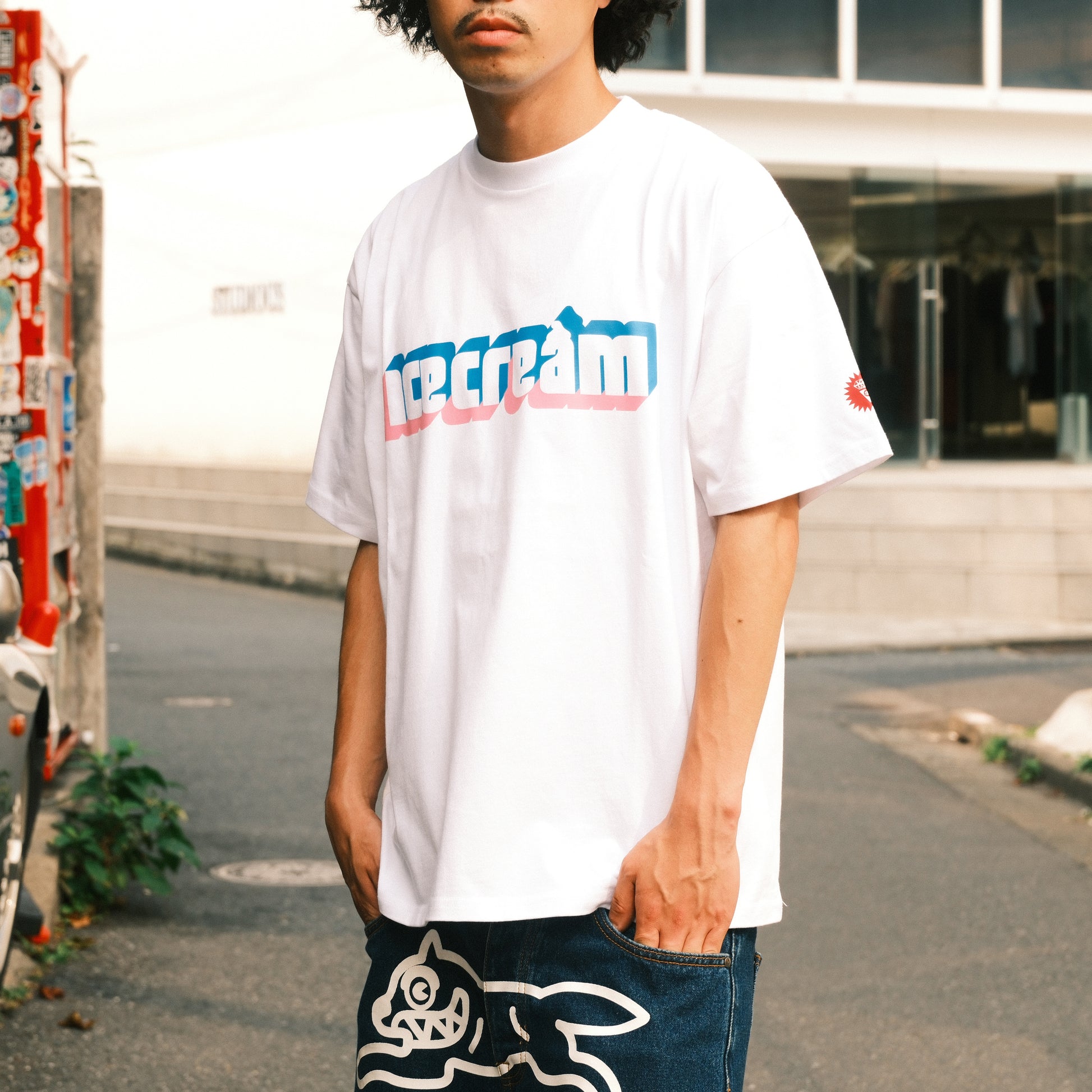 ICECREAM COTTON T-SHIRT_ICECREAM