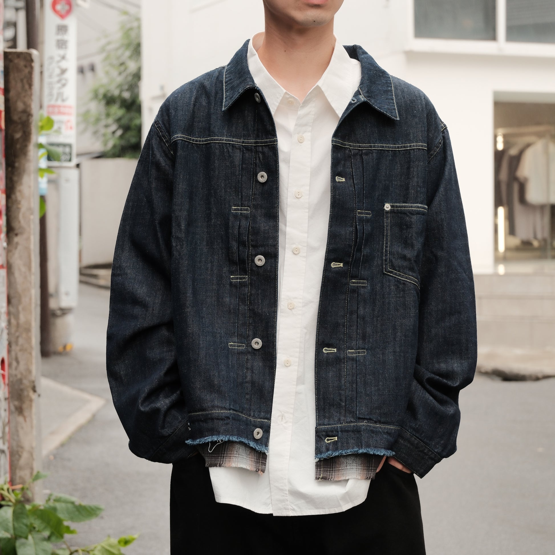 BLACKOUT grunge 1st jkt BA26-SS1142
