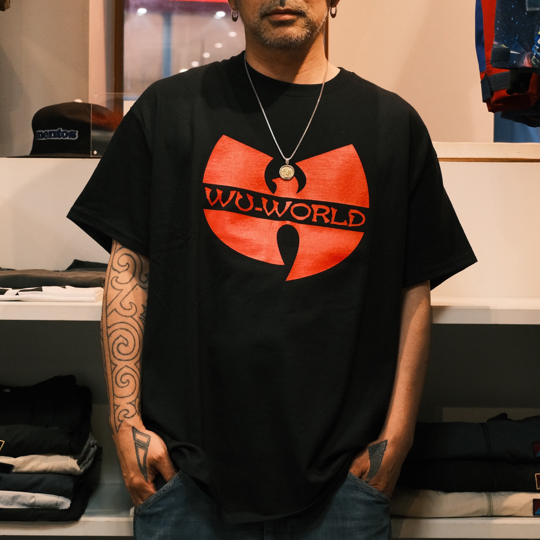WU-WORLD MEMBERS TEE SURKU 別注