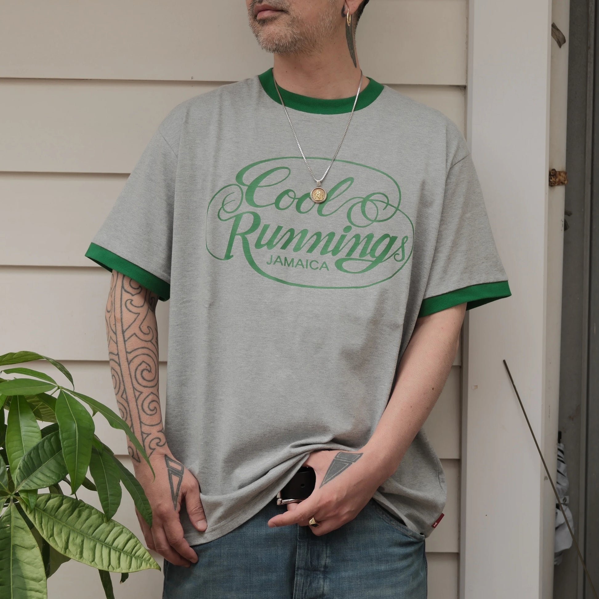 Special 1 clothing Cool Runnings PREMIUM RINGER S/S T-SHIRTS