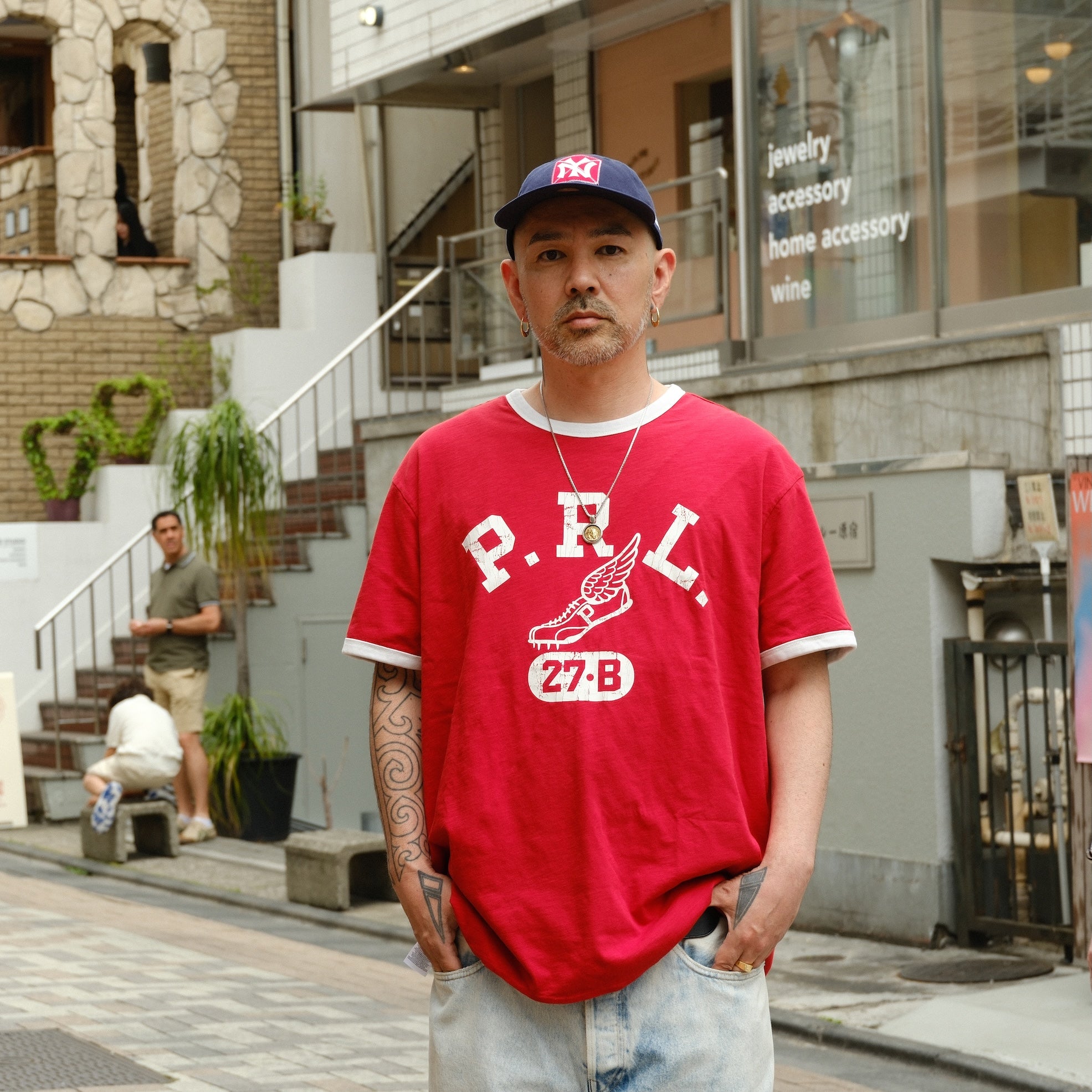 POLO RALPH LAUREN RUNNING CLUB REVERSIBLE TEE