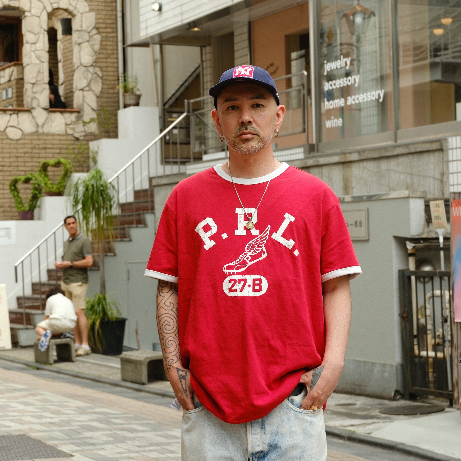 POLO RALPH LAUREN RUNNING CLUB REVERSIBLE TEE