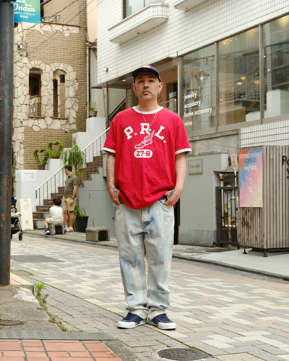 Polo Ralph Lauren RIGID DENIM PANTS style image