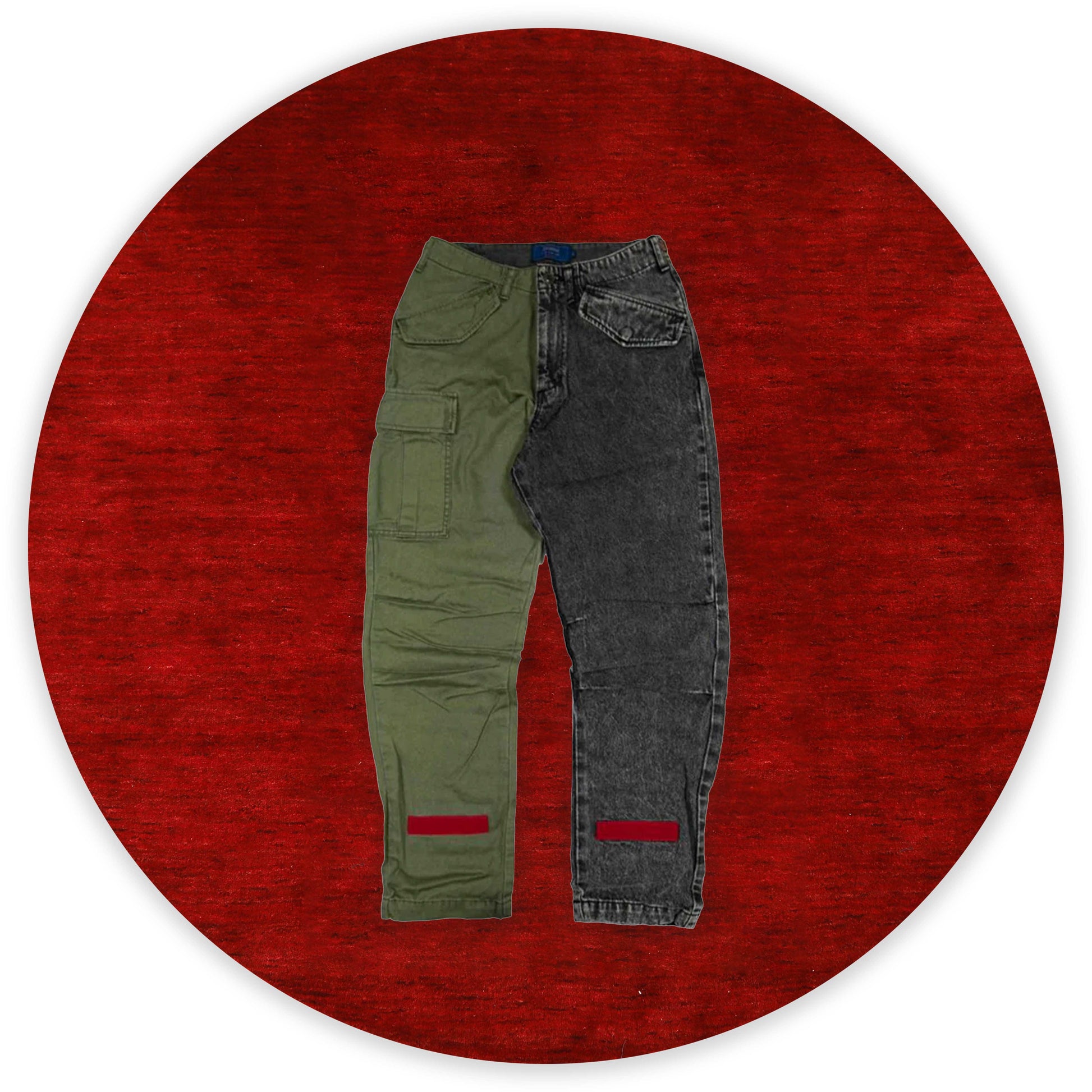 SURKU M65 ONE LOVE Cargo Pant. /Black Olive