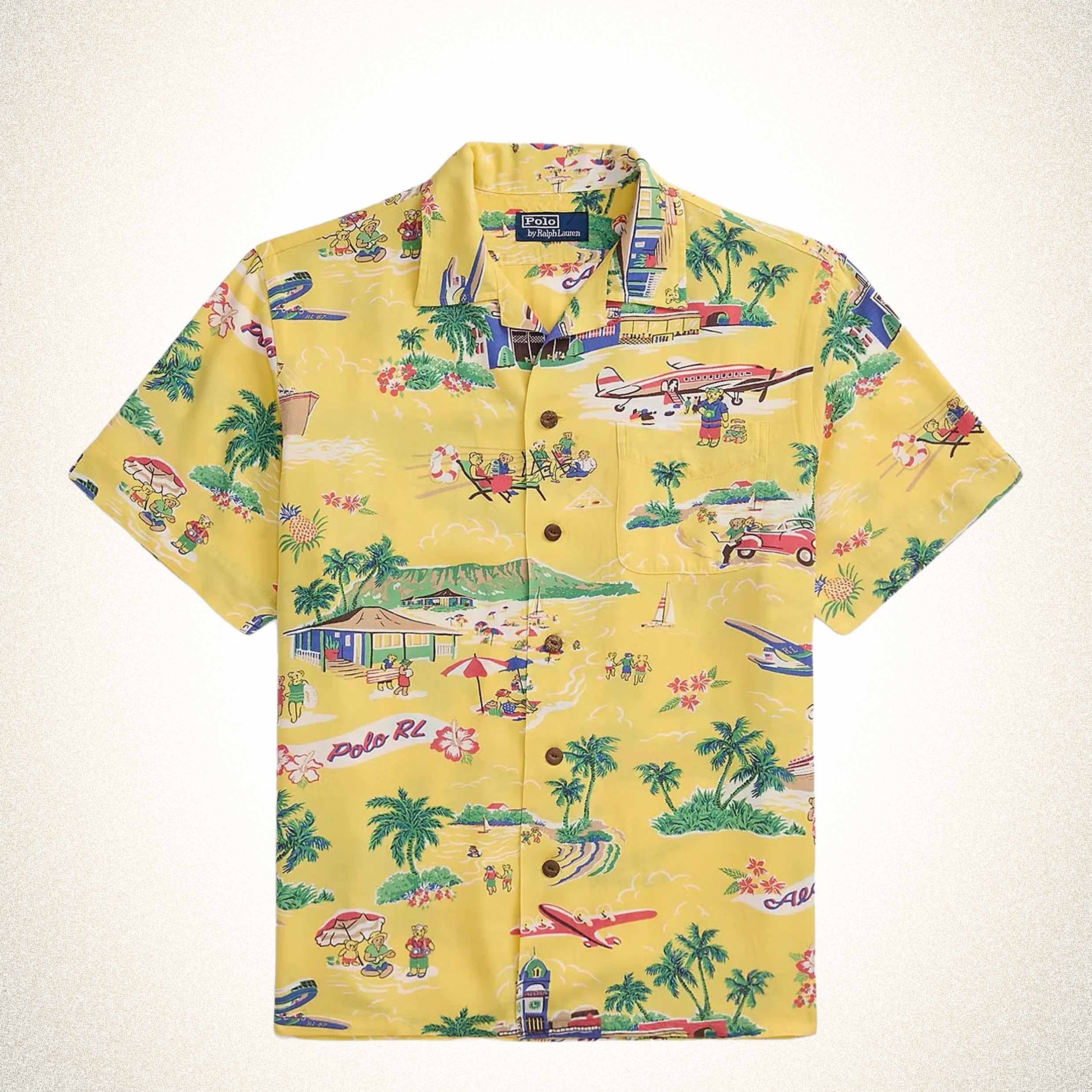 Polo Ralph Lauren polo bear print shirts