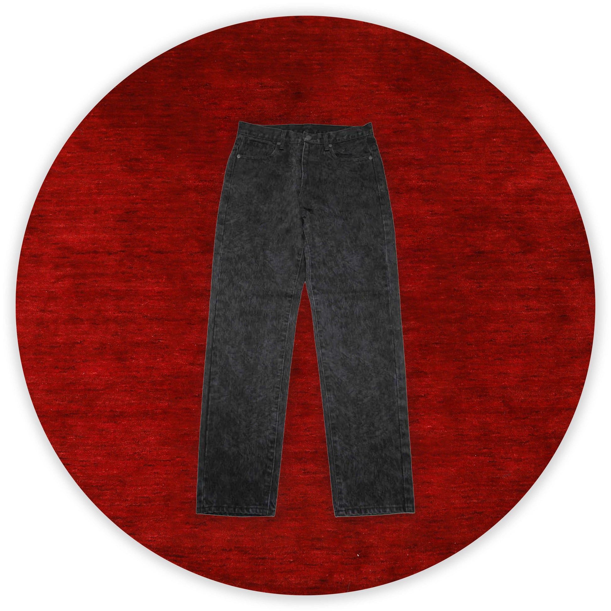 SURKU BLACK PANTS,15oz