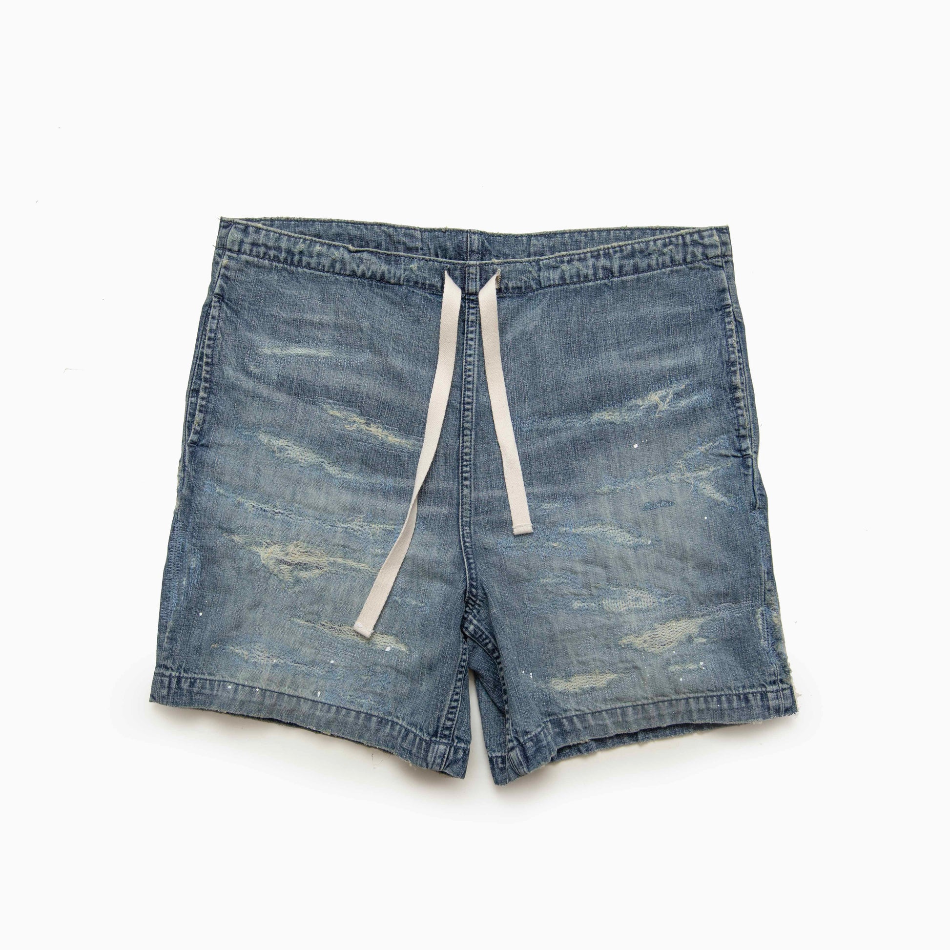 SURKU denim shorts / Damage