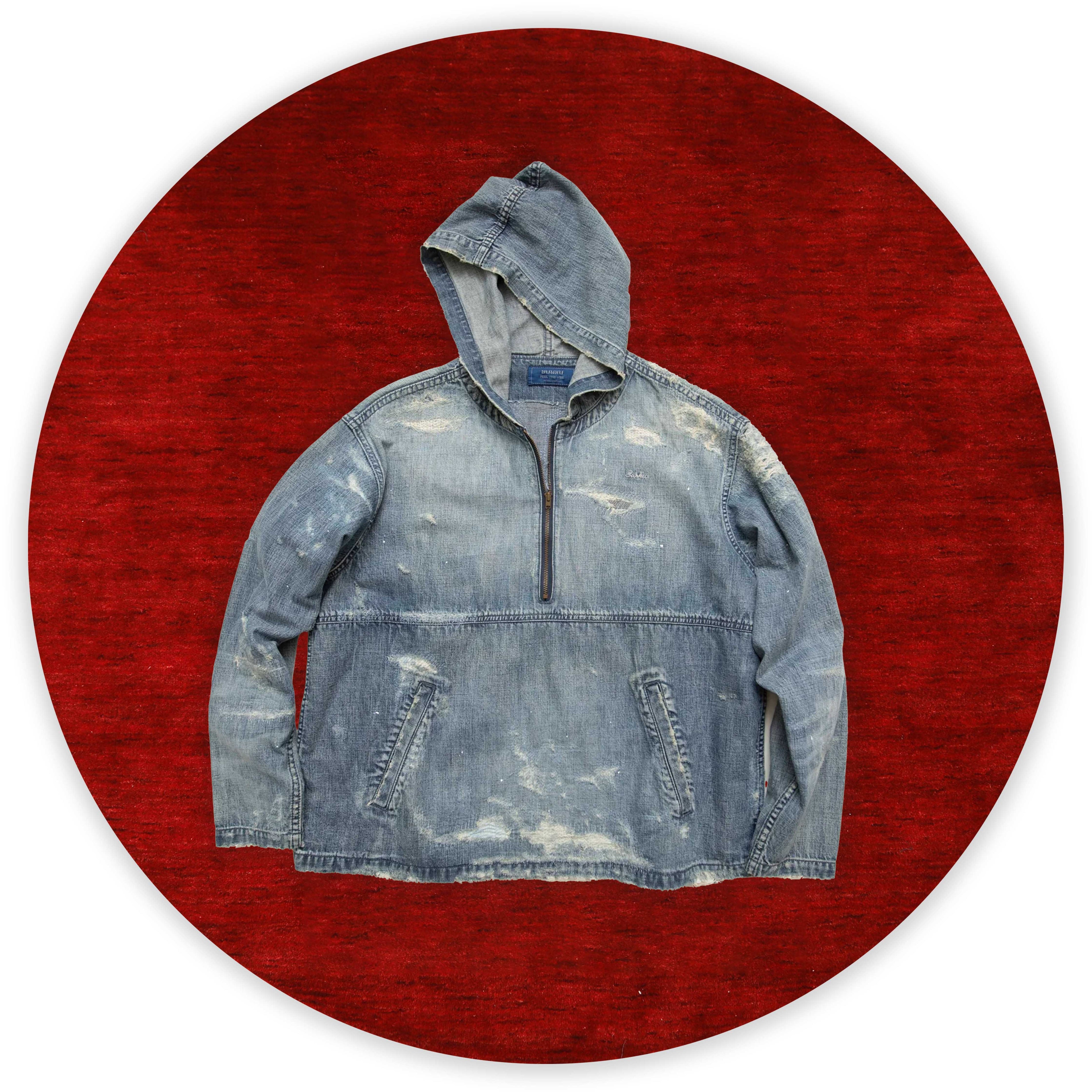 SURKU denim shirt / damage