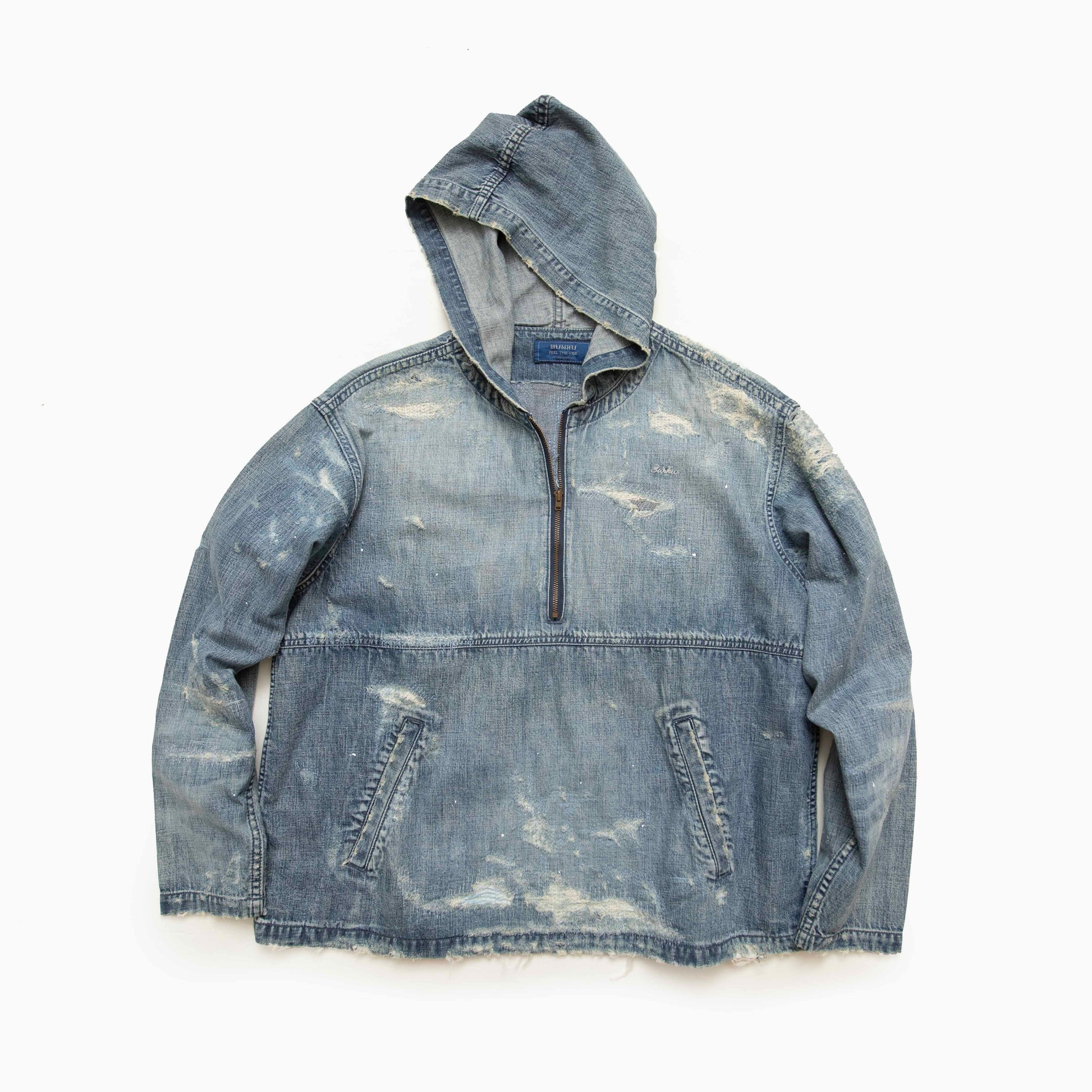 SURKU denim shirt / damage