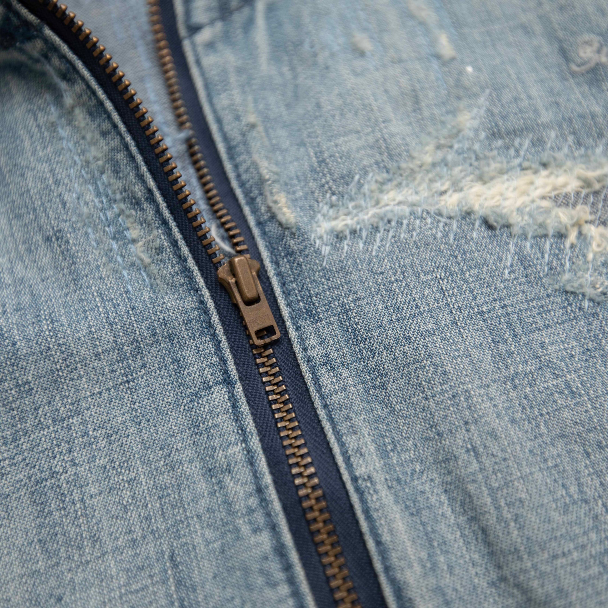 SURKU denim shirt / damage