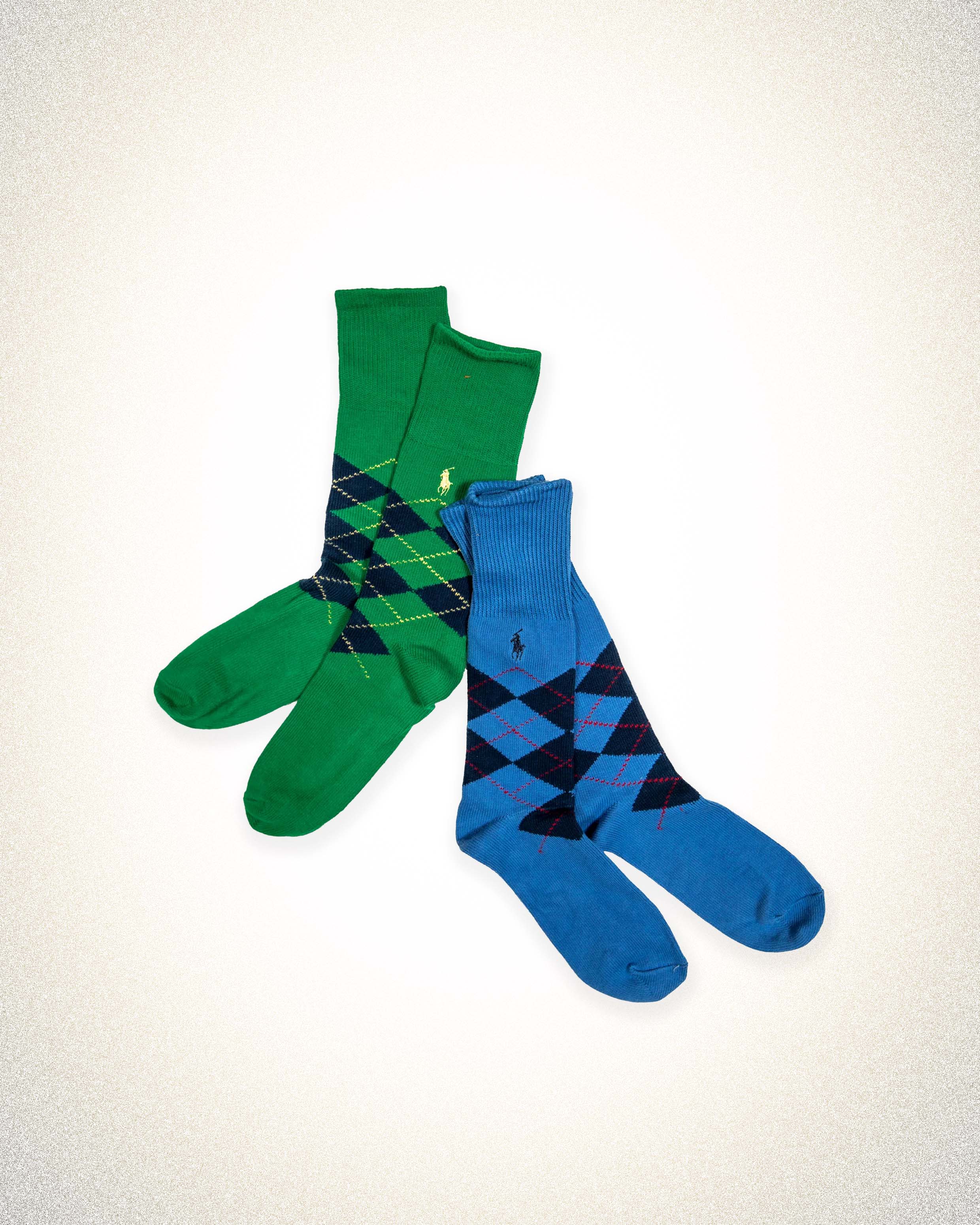 Polo ralph lauren check socks