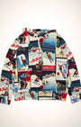 POLO RALPH LAUREN patchwork print Hoodie