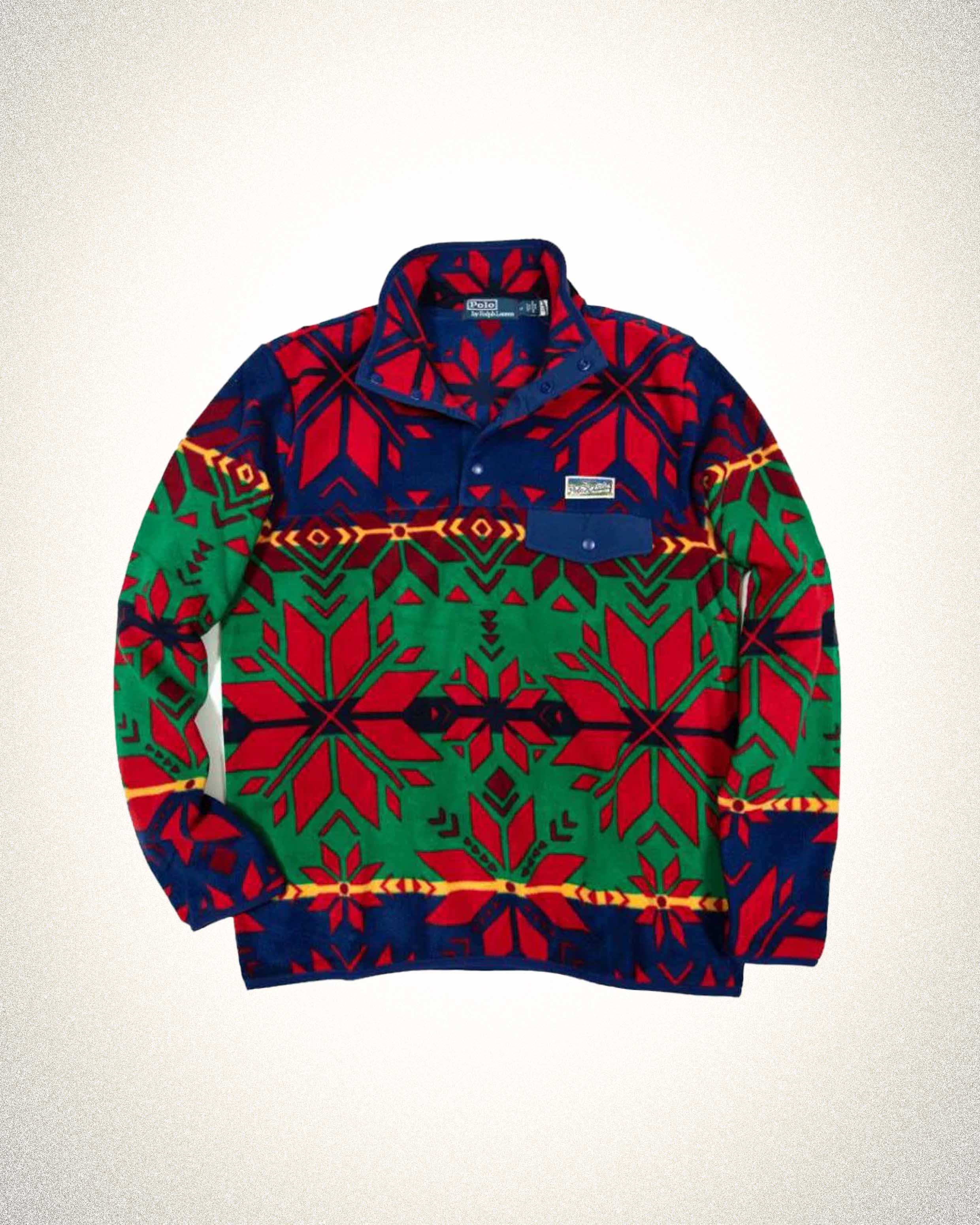POLO RALPH LAUREN " NATIVE PATTERN FLEECE