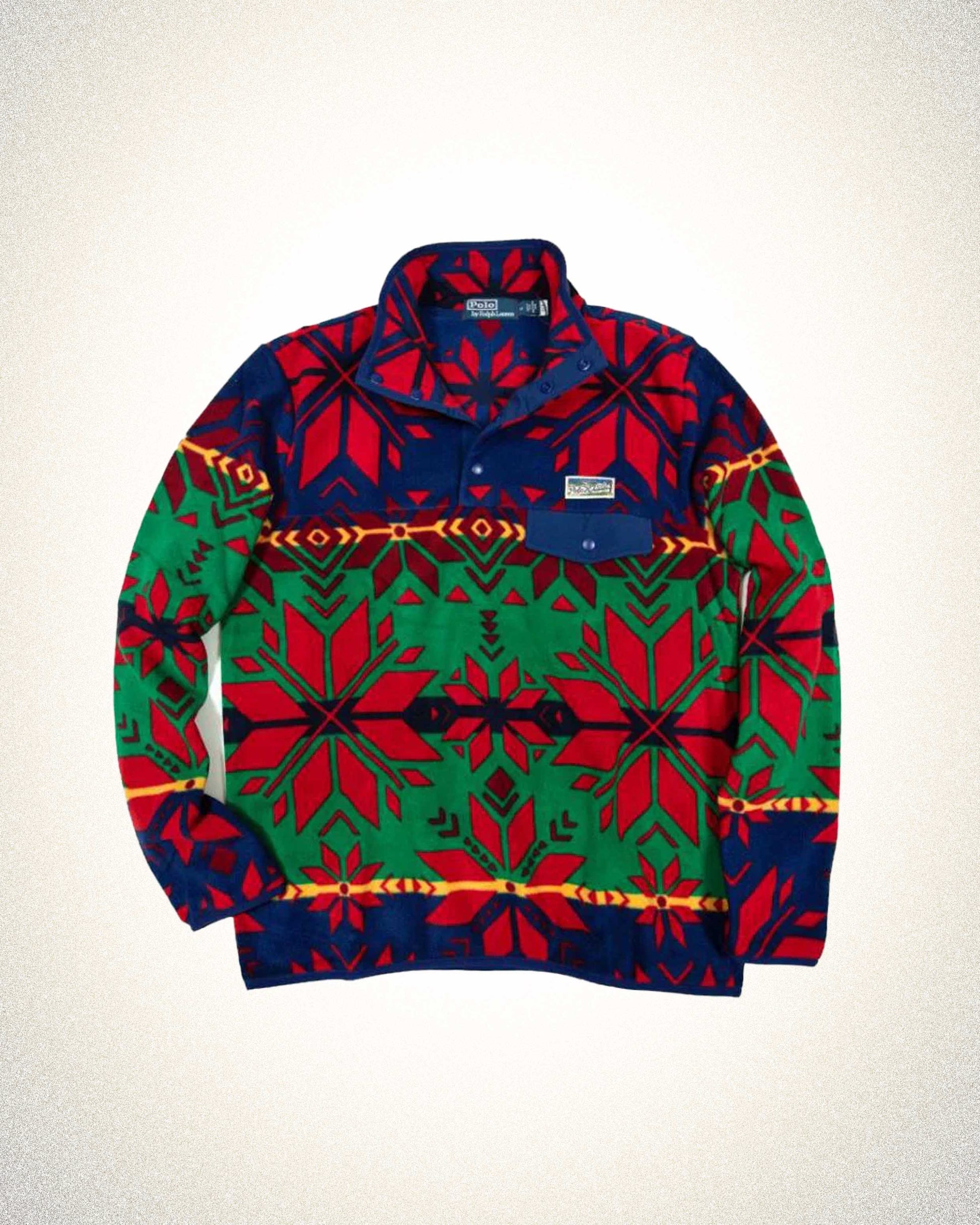 POLO RALPH LAUREN " NATIVE PATTERN FLEECE
