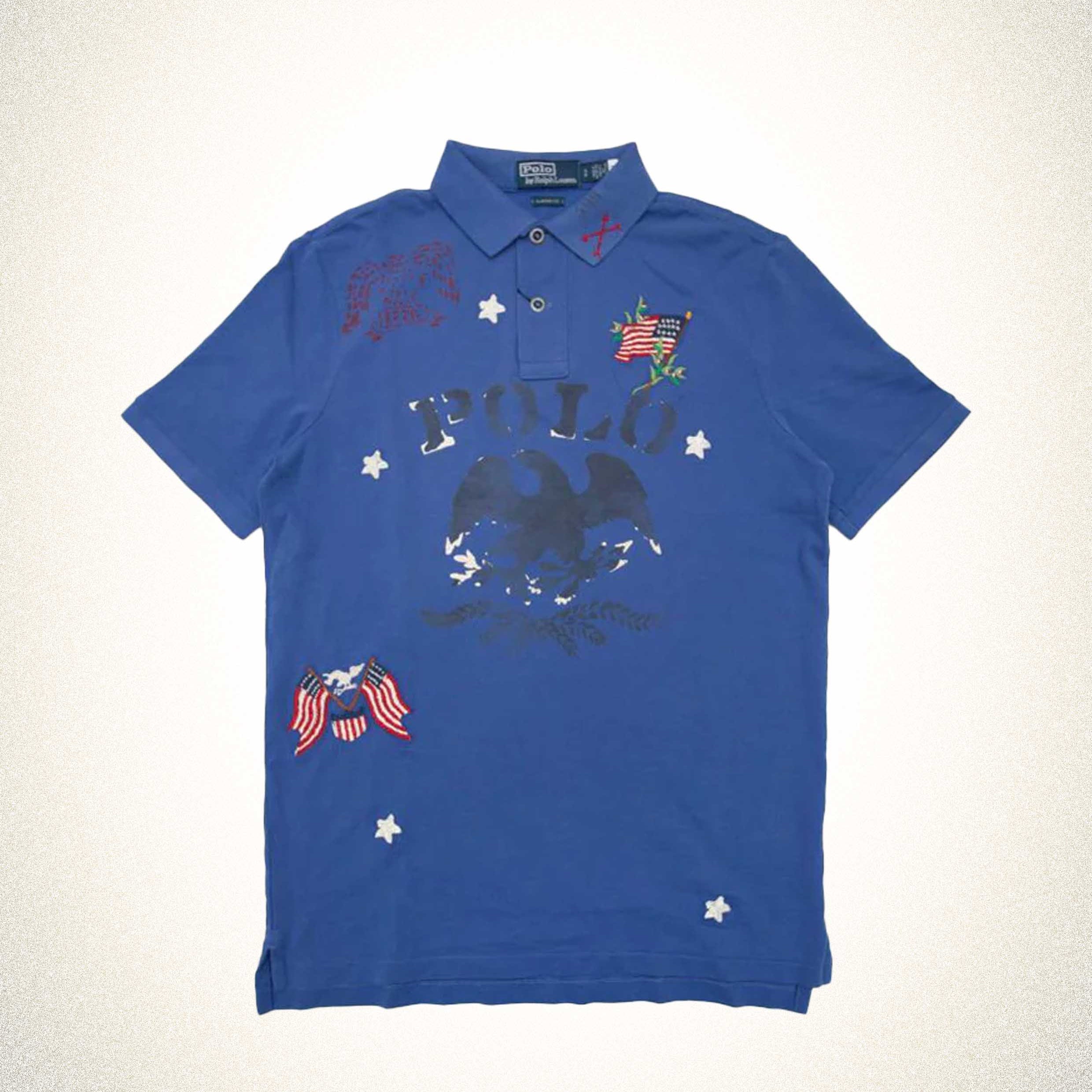 POLO RALPH LAUREN Classic fit graphic mesh polo shirts