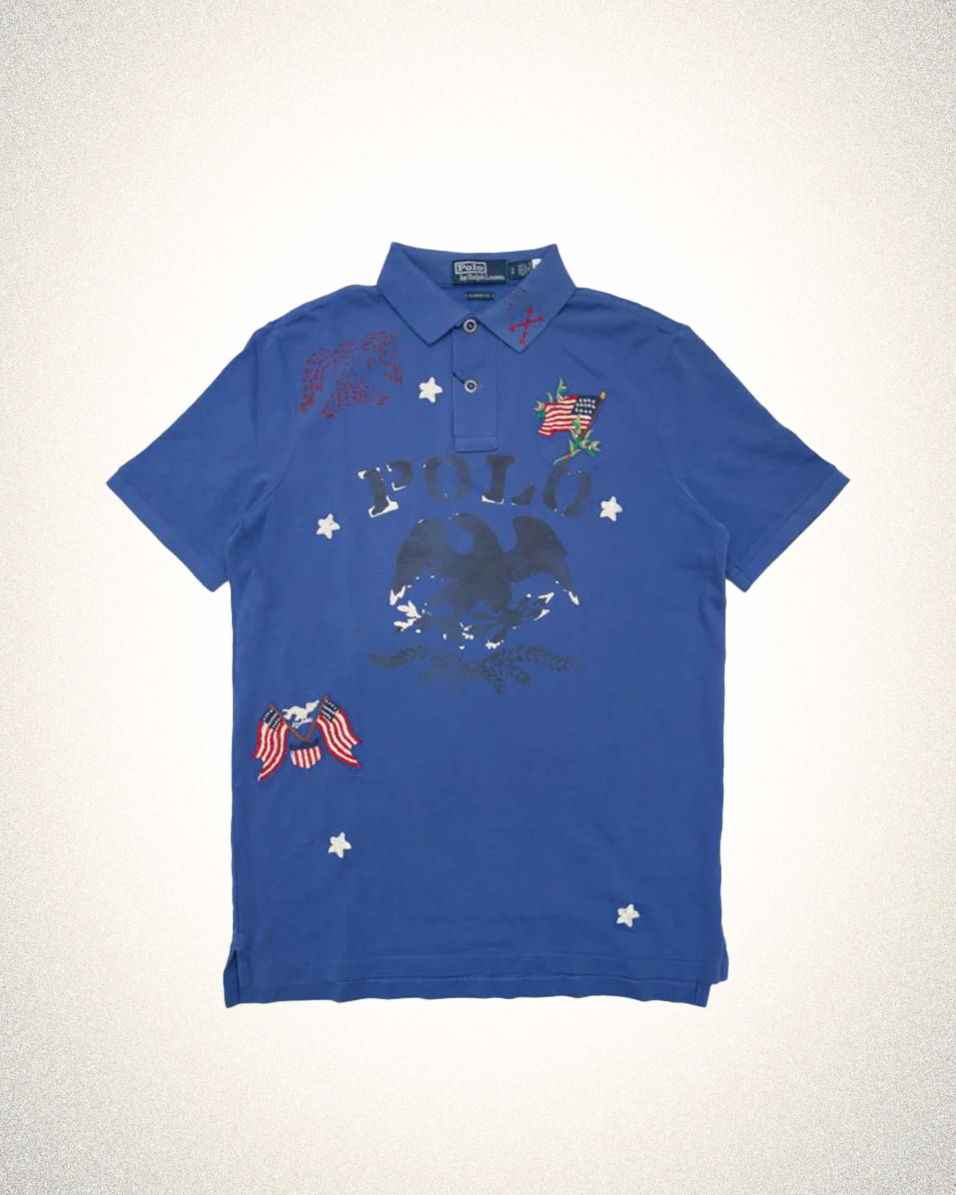 POLO RALPH LAUREN Classic fit graphic mesh polo shirts