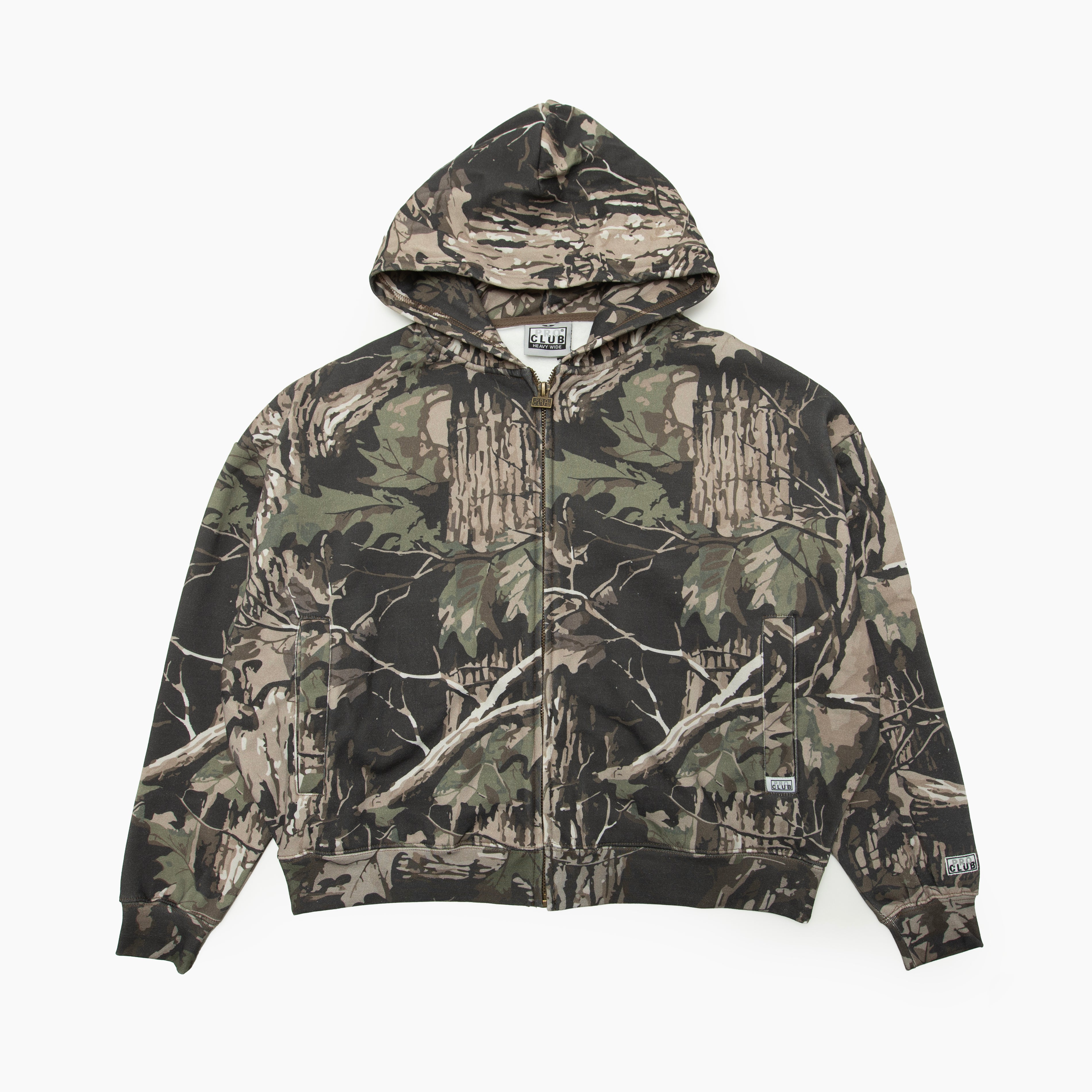 PRO CLUB Heavywide Fleece Zip-Up Hoodie