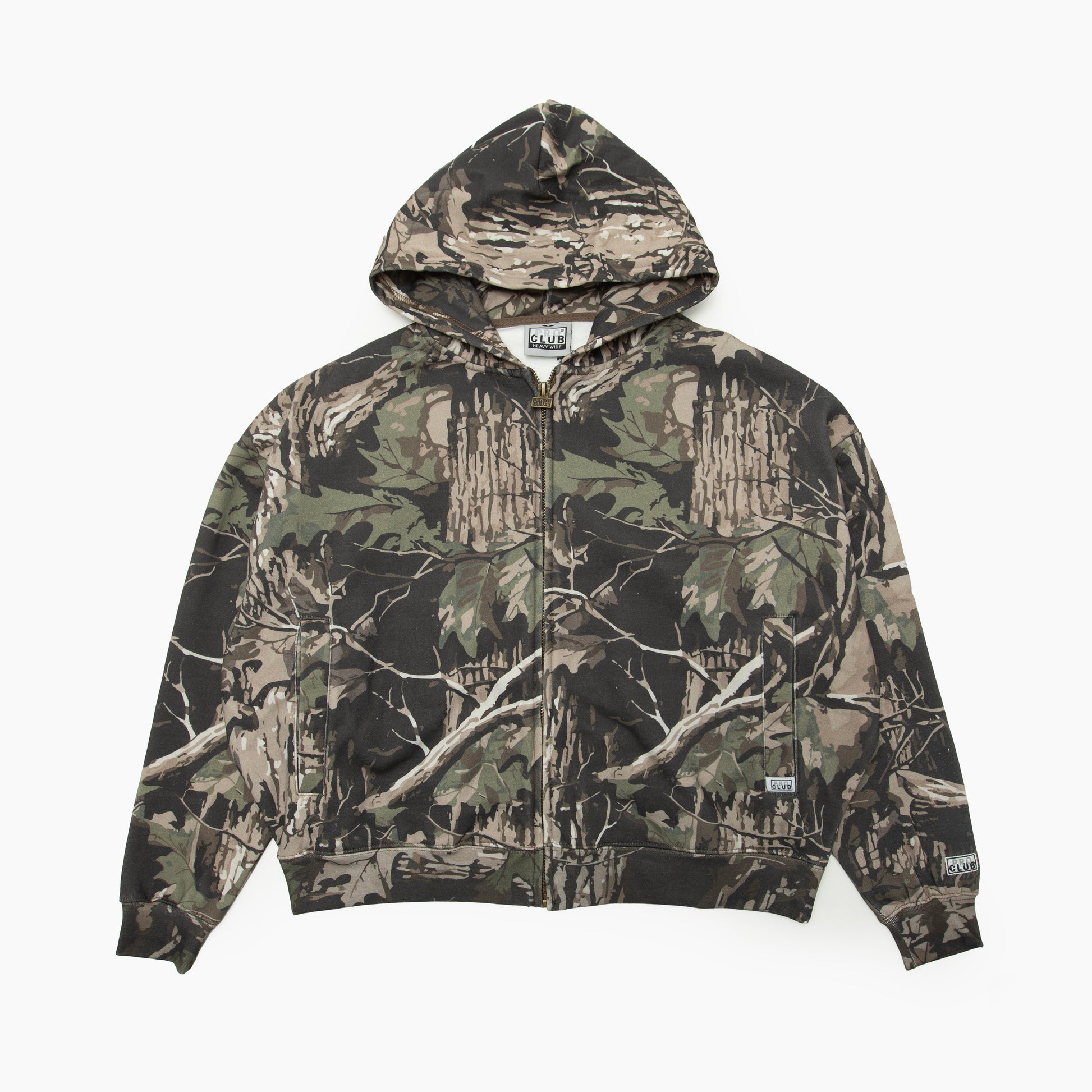 PRO CLUB Heavywide Fleece Zip-Up Hoodie
