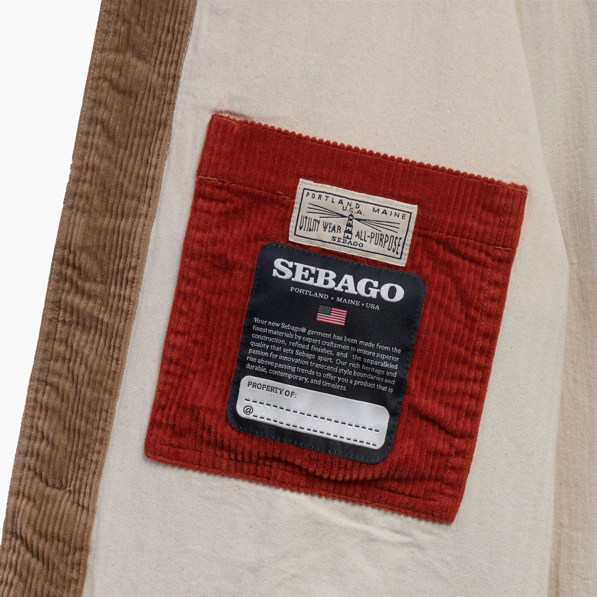 SEBAGO DORR-CORDUROY-PATCHWORK