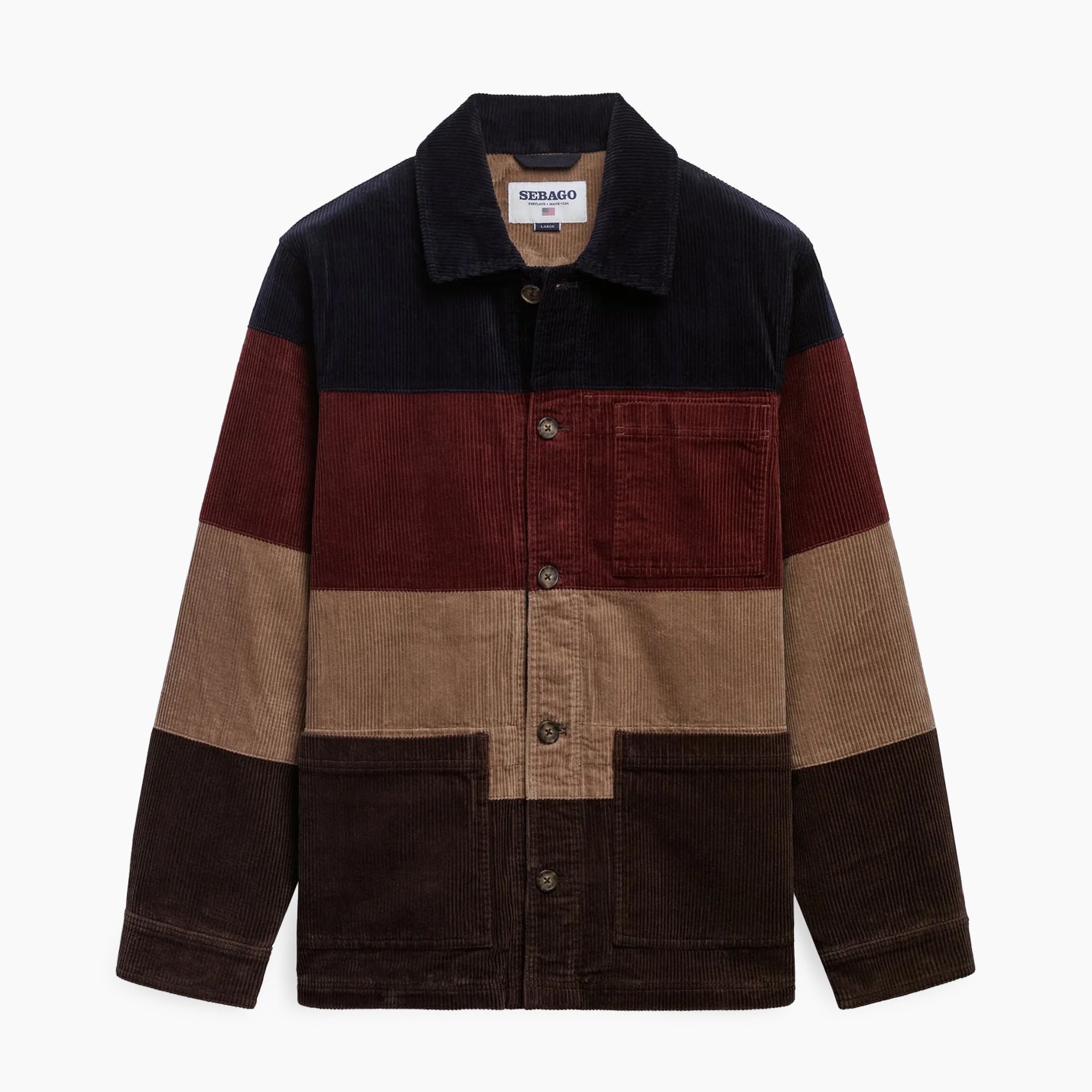 SEBAGO DORR-CORDUROY-STRIPES