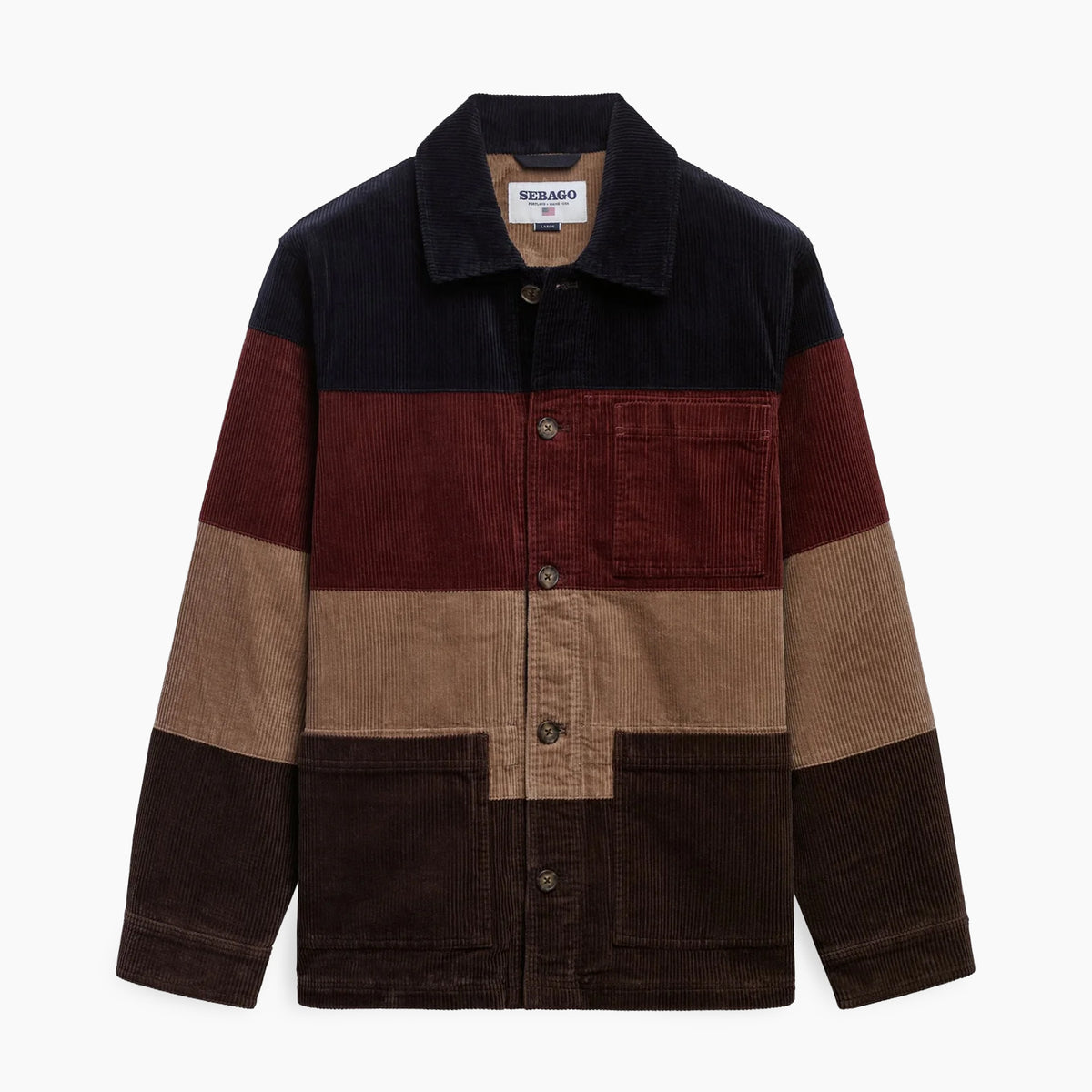 SEBAGO DORR-CORDUROY-STRIPES