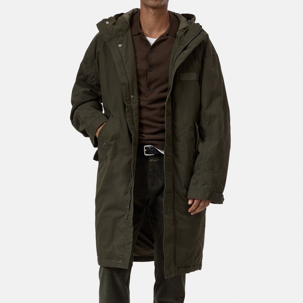 CLOSED Embroidered Cotton Parka