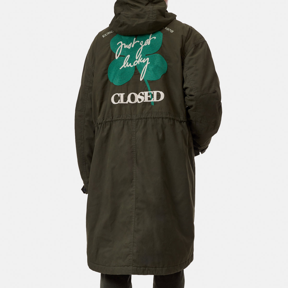 CLOSED Embroidered Cotton Parka