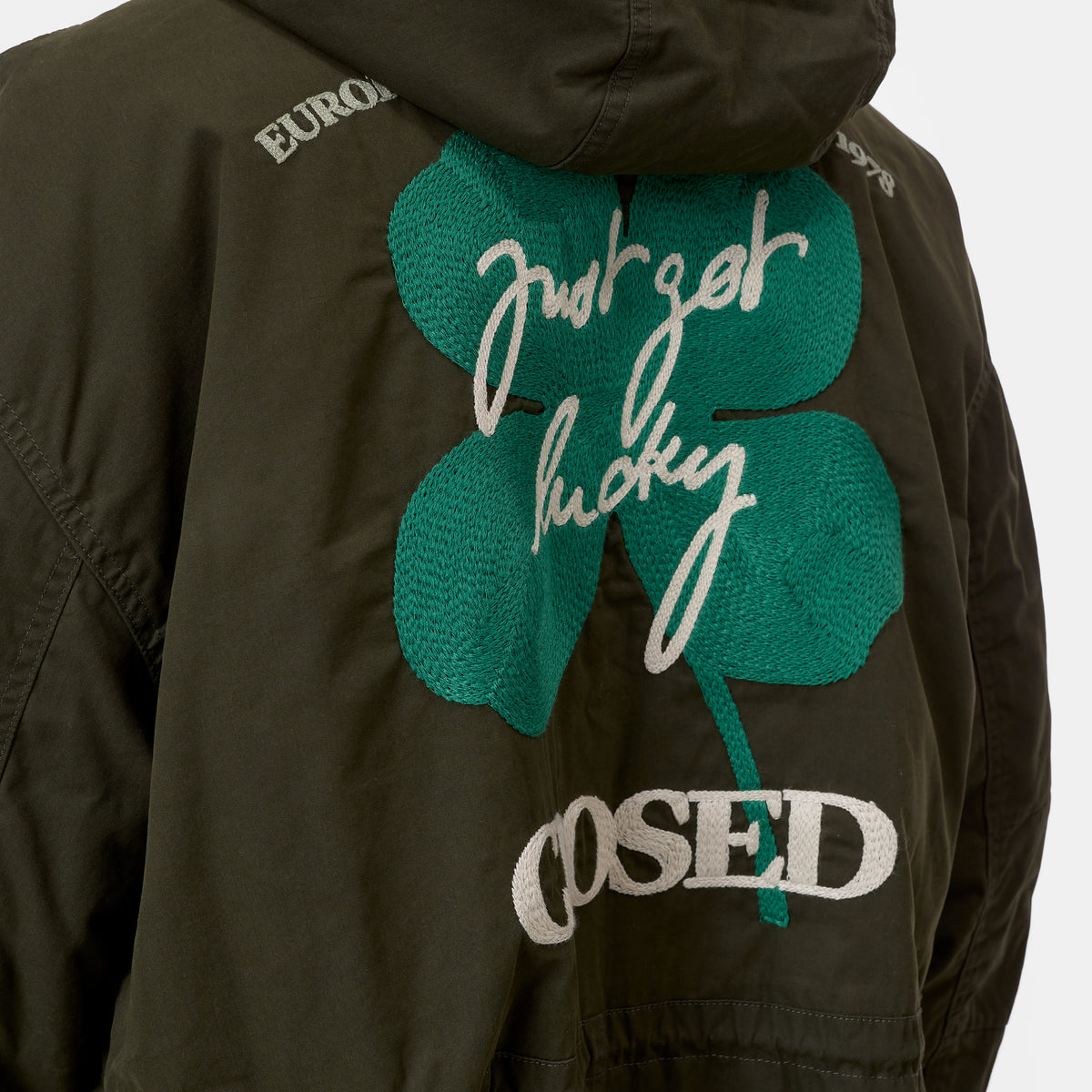 CLOSED Embroidered Cotton Parka