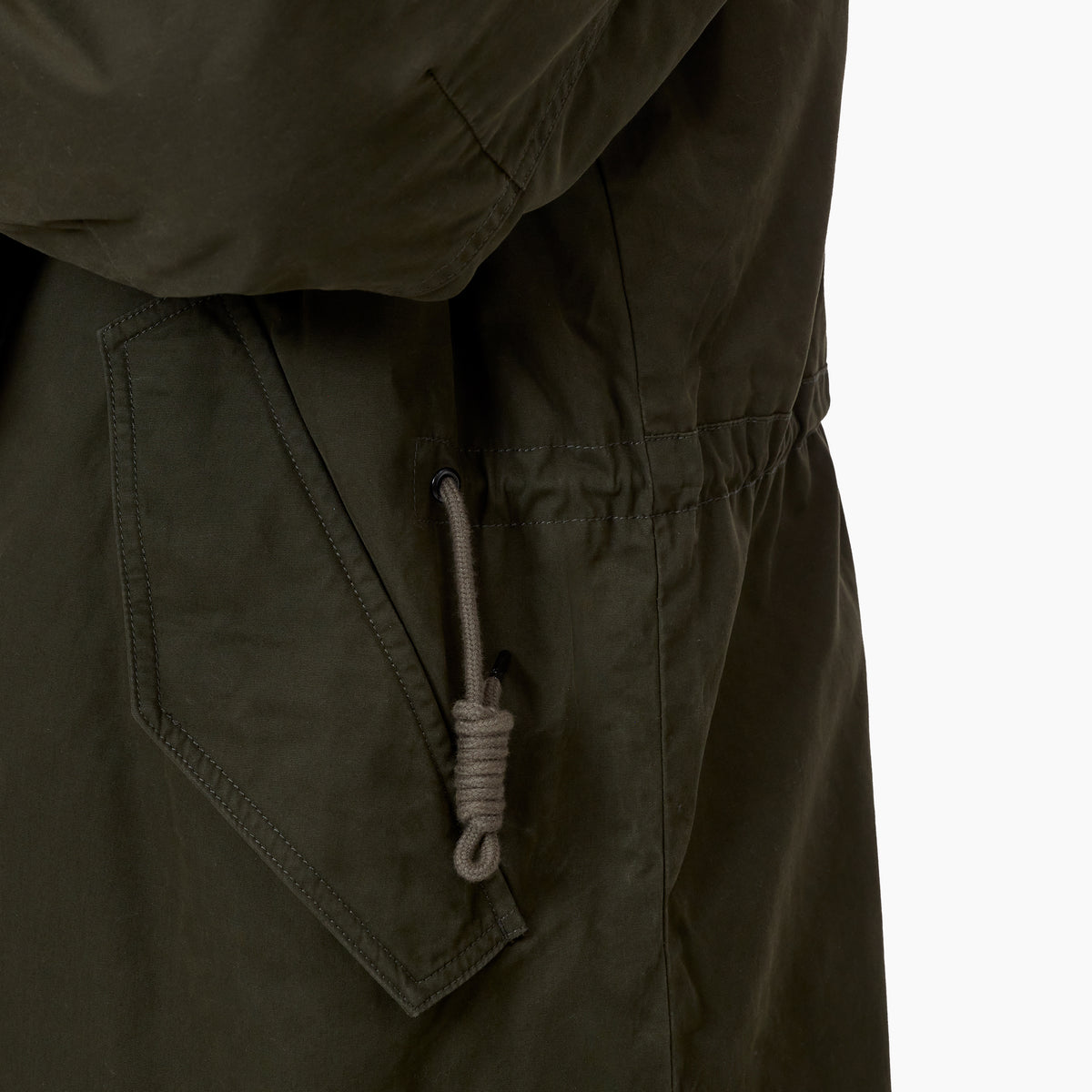 CLOSED Embroidered Cotton Parka