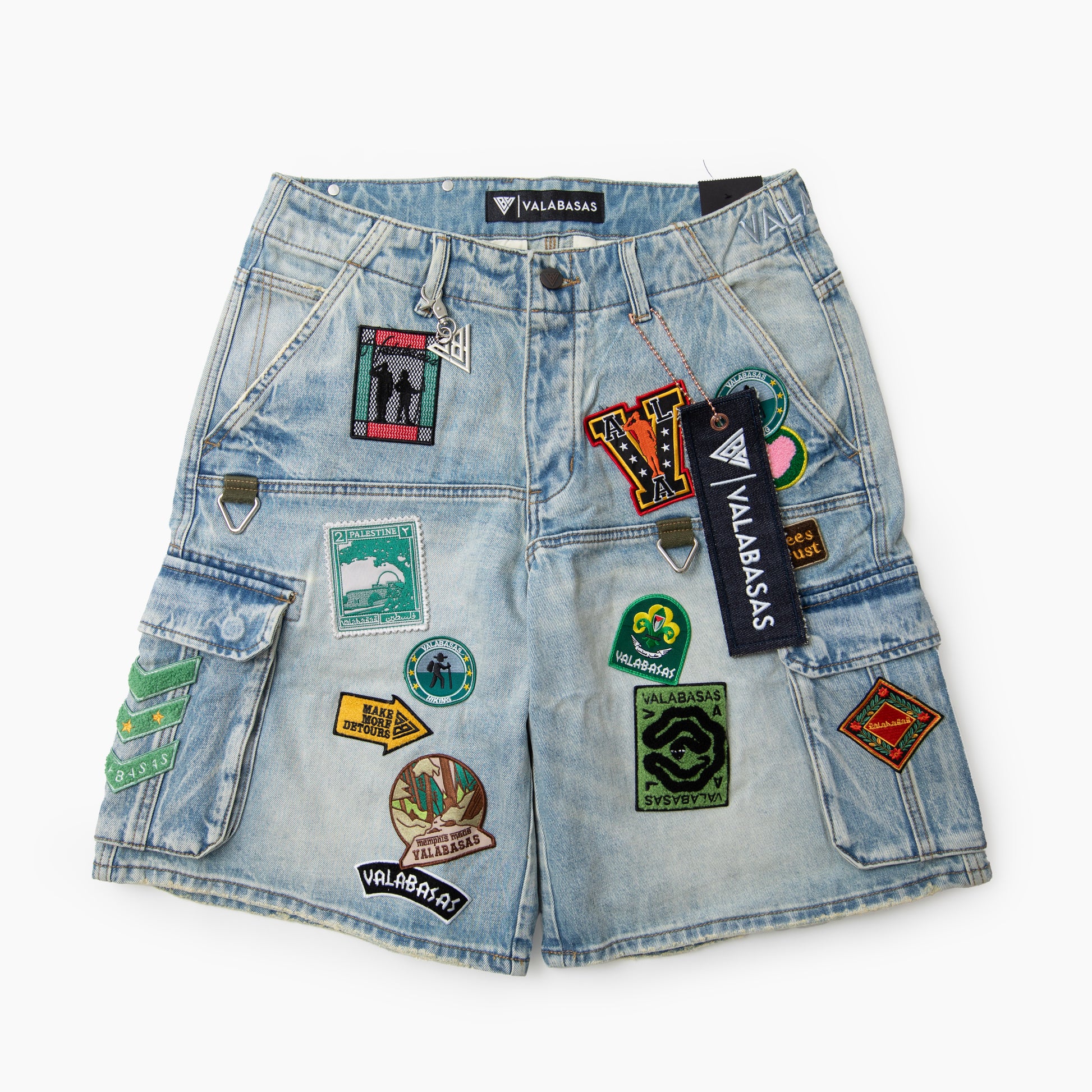 VALABASAS DISTRICT Denim Shorts VLBS-VSH2-1032