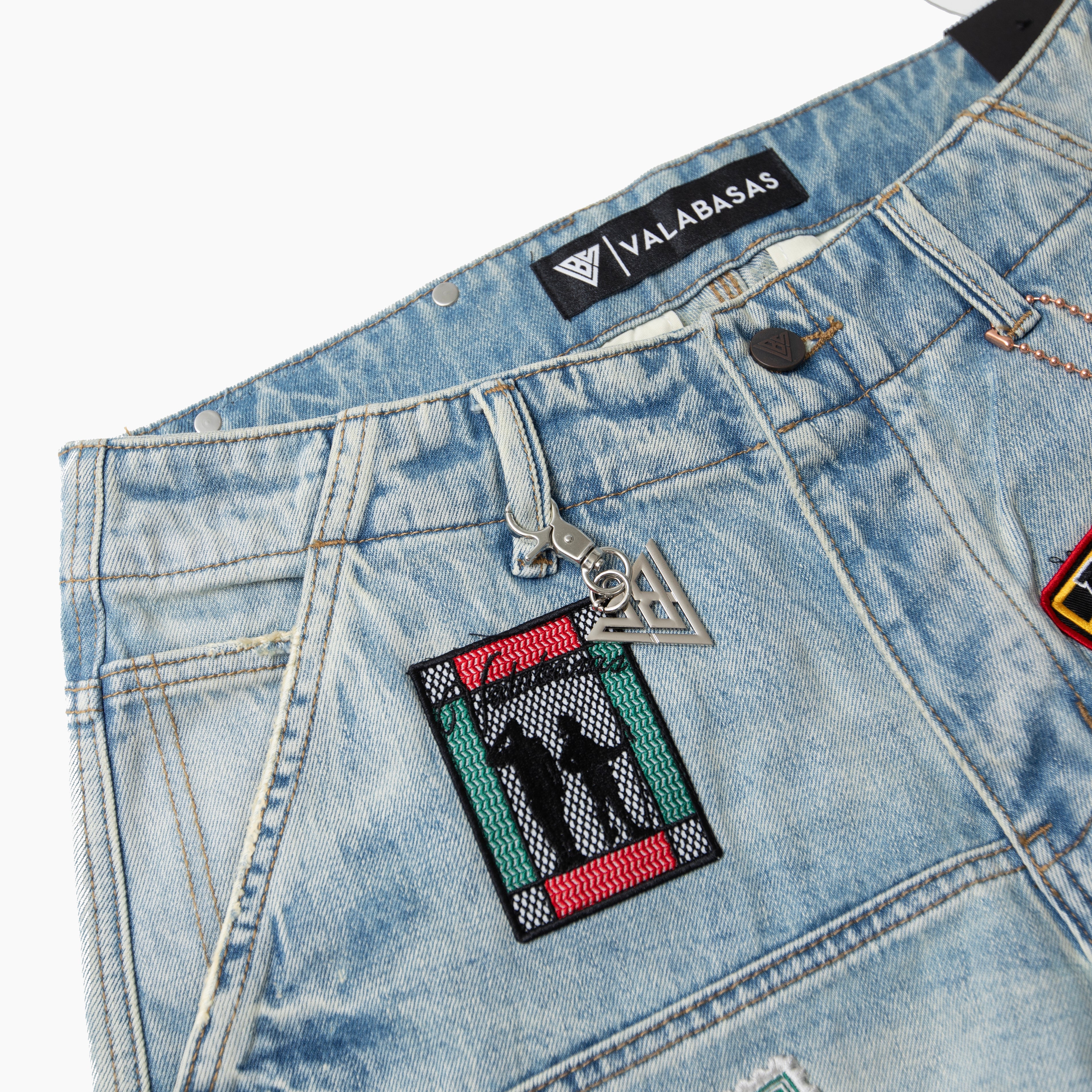 VALABASAS DISTRICT Denim Shorts VLBS-VSH2-1032