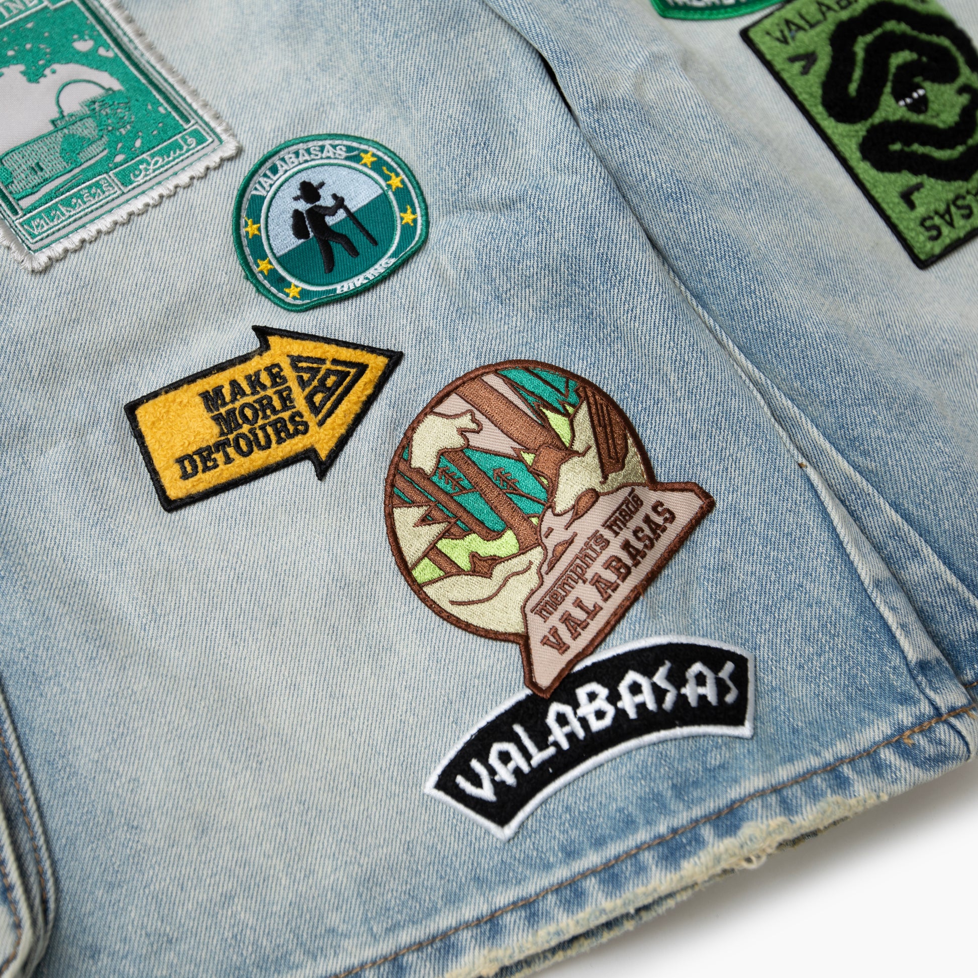 VALABASAS DISTRICT Denim Shorts VLBS-VSH2-1032