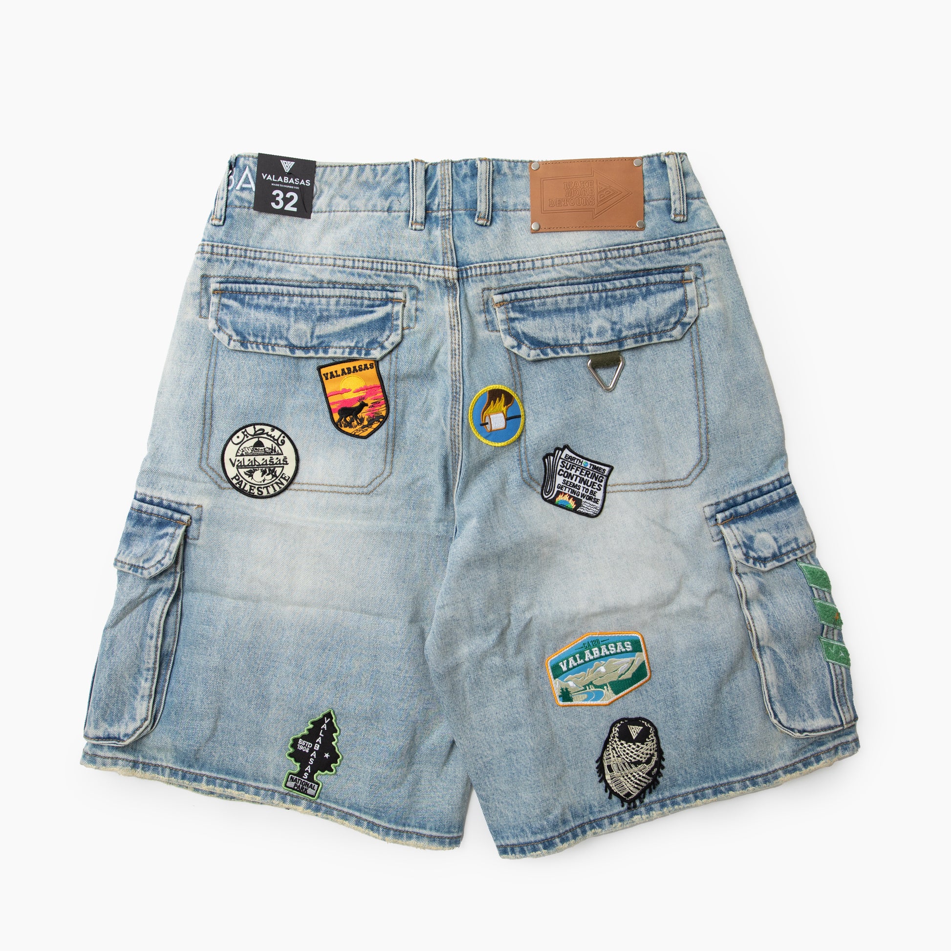 VALABASAS DISTRICT Denim Shorts VLBS-VSH2-1032